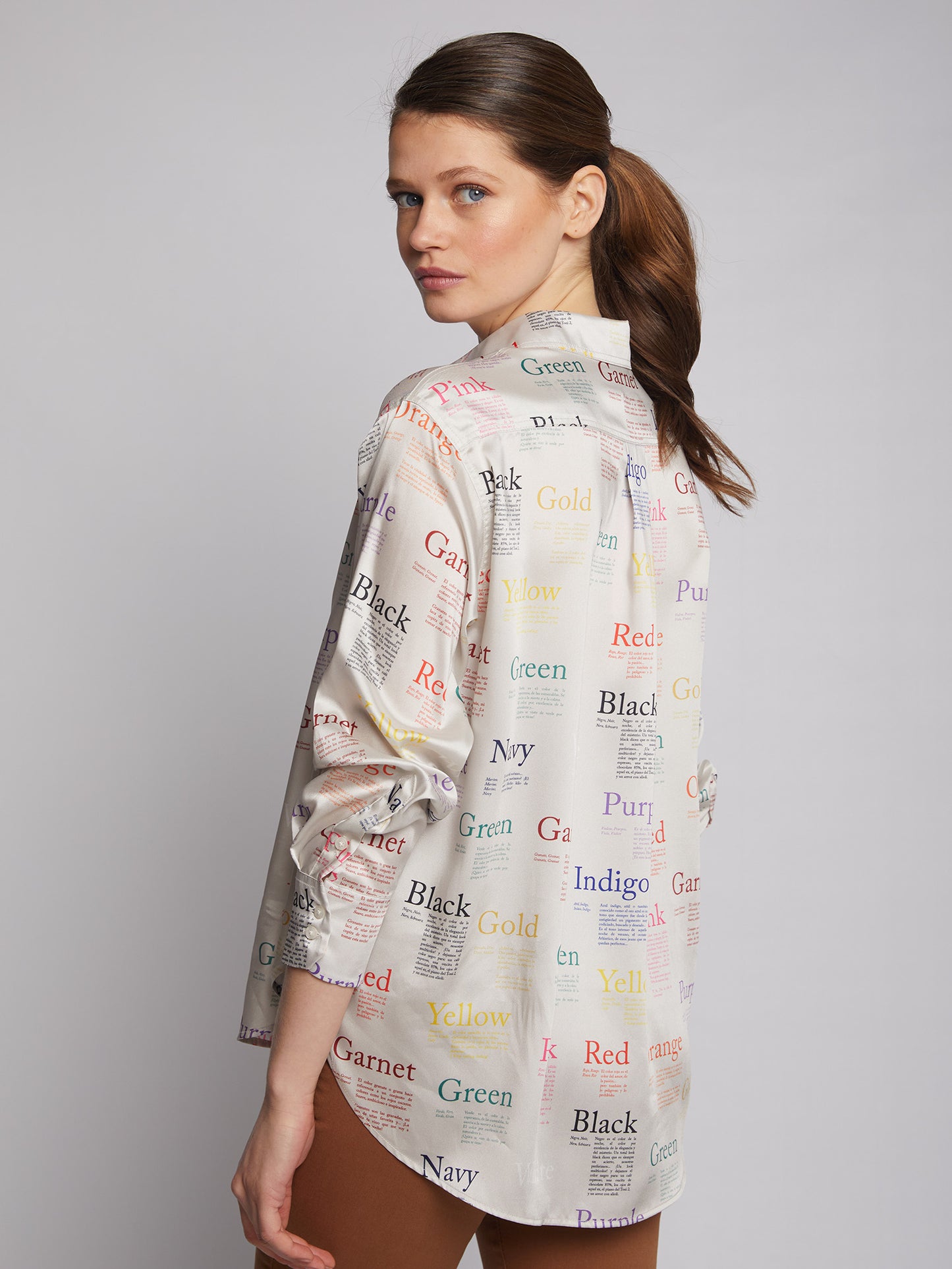 Vilagallo Colour Print Shirt