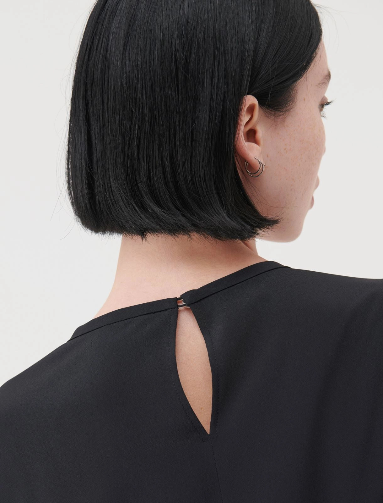 Marella Blouse with Feather Cuffs
