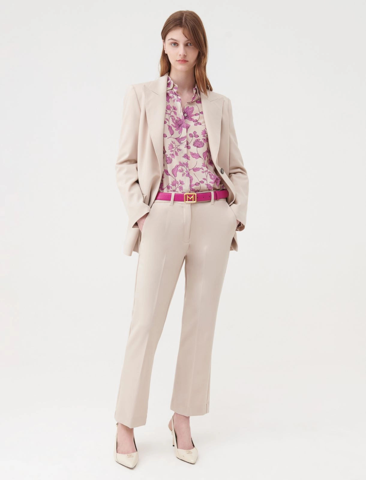 Marella Cream Trousers