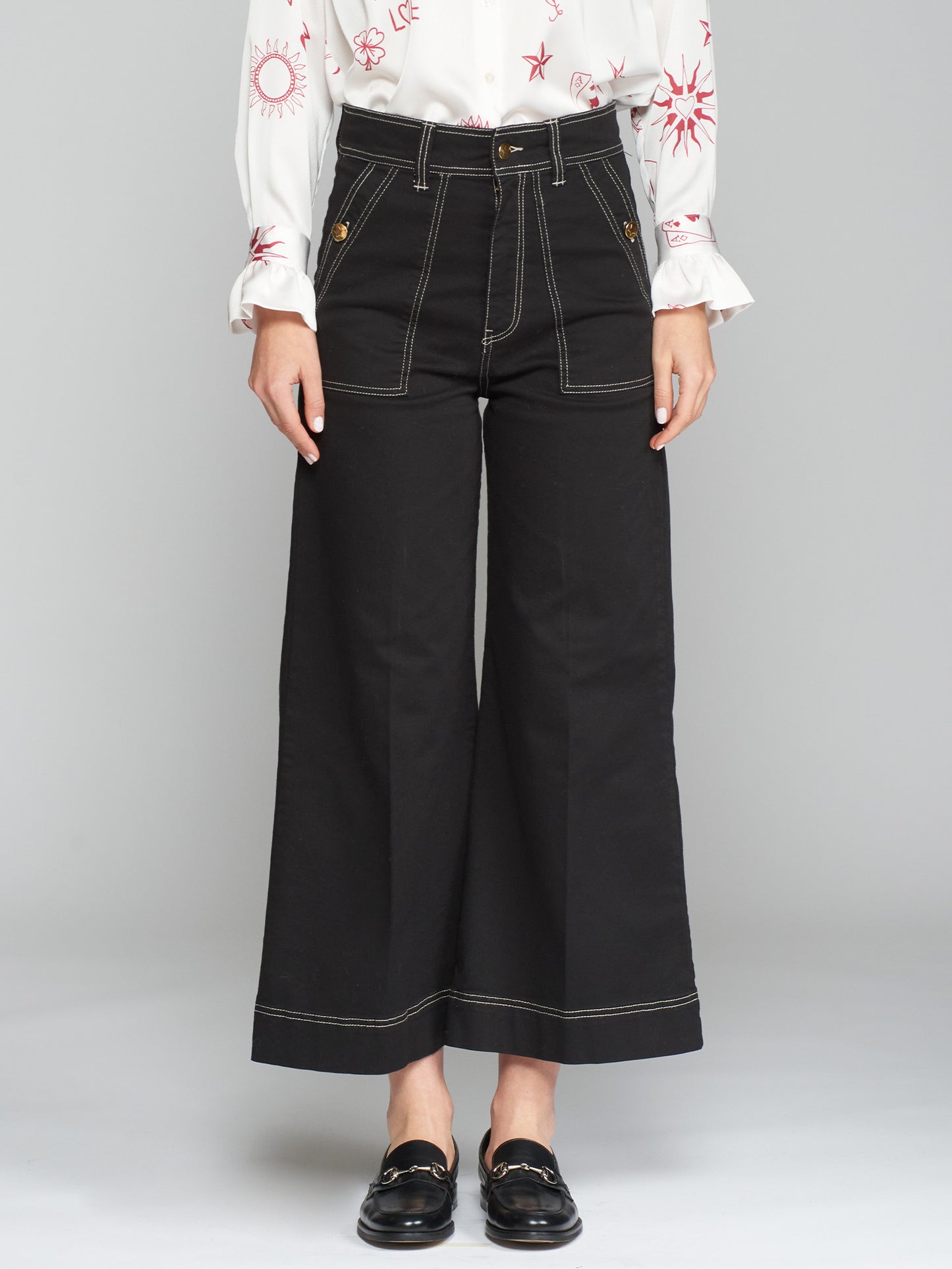 Vilagallo Wide Leg Jean 31812