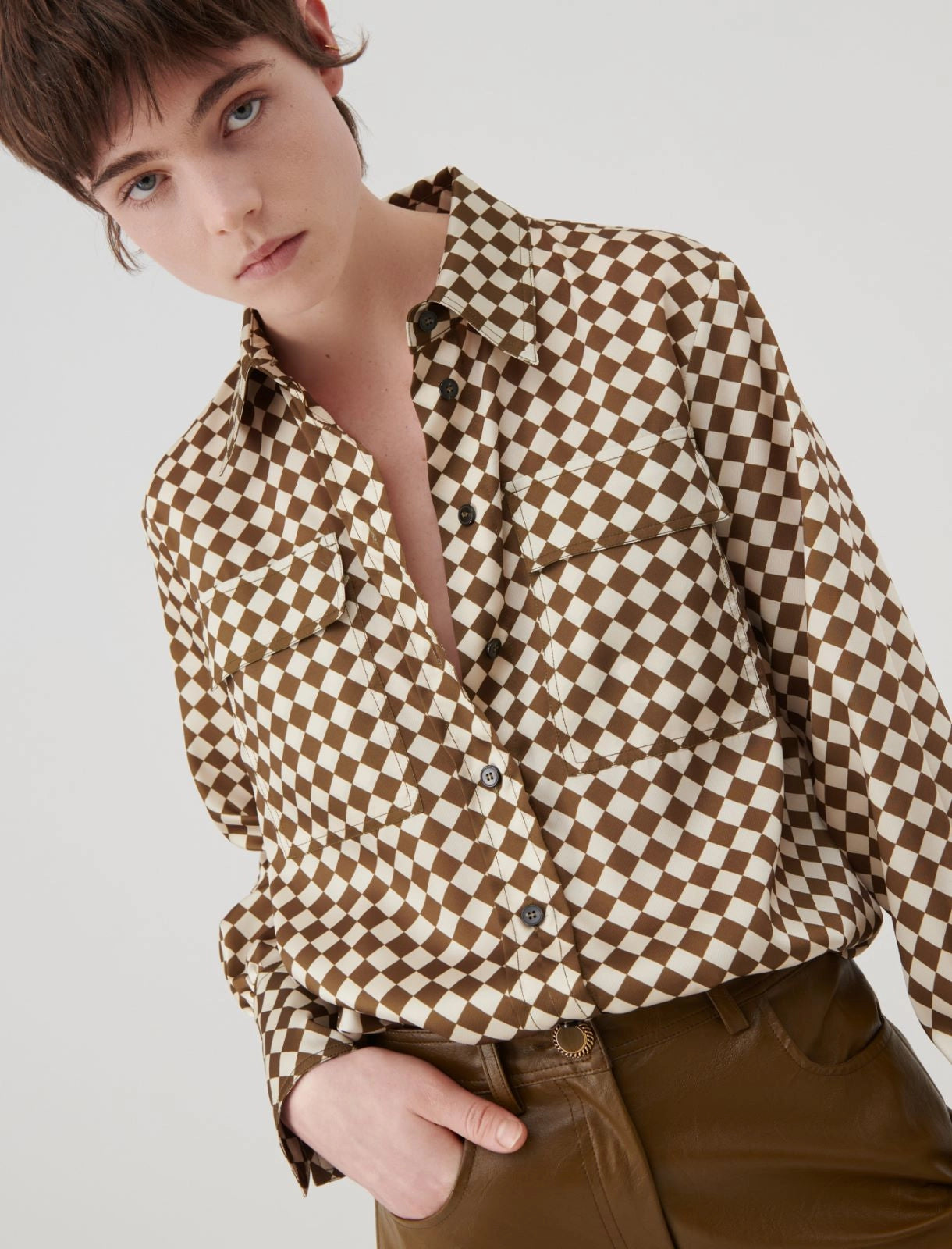 Marella Checked Shirt