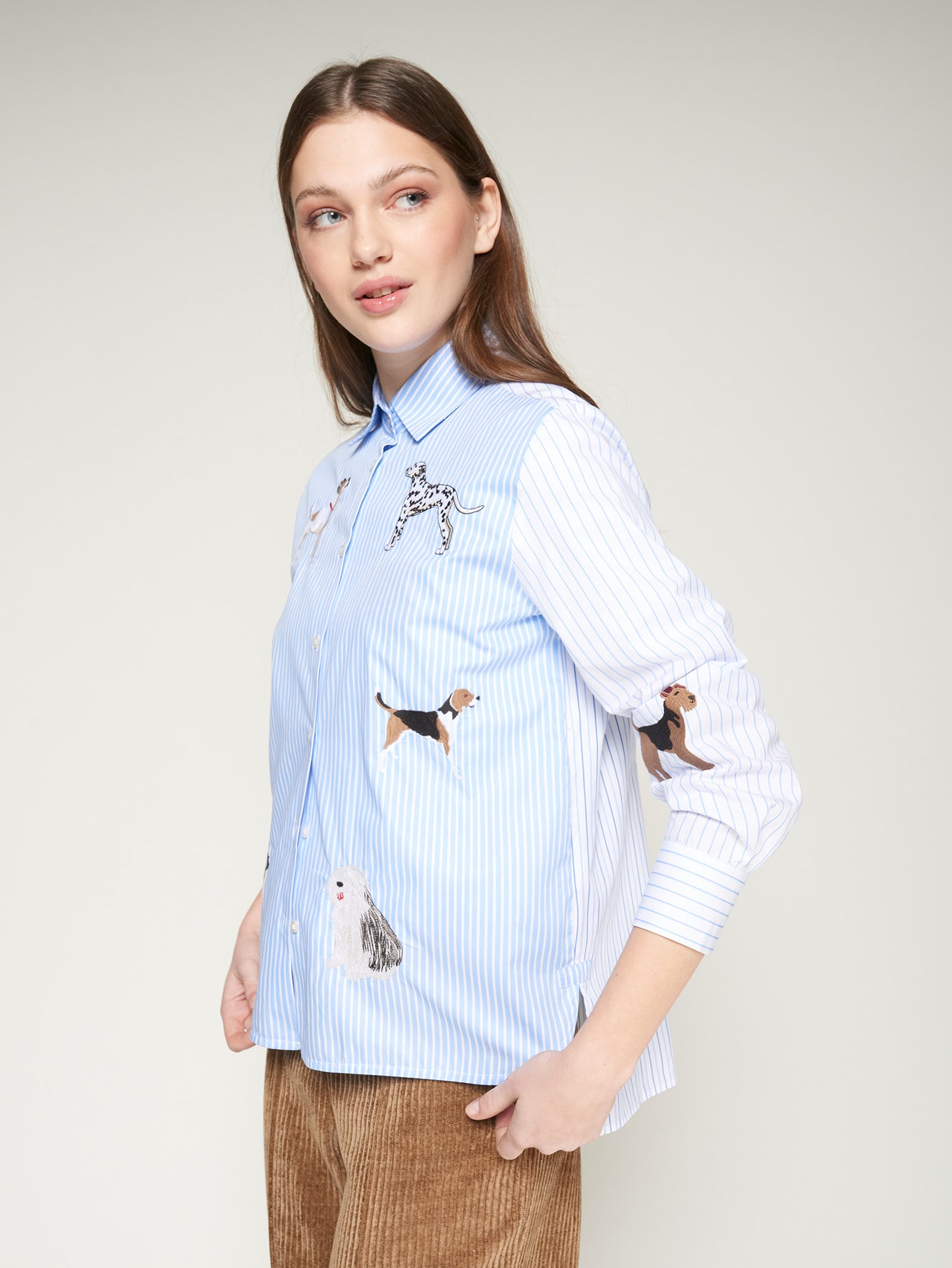 Vilagallo Dog Emb Shirt 32697
