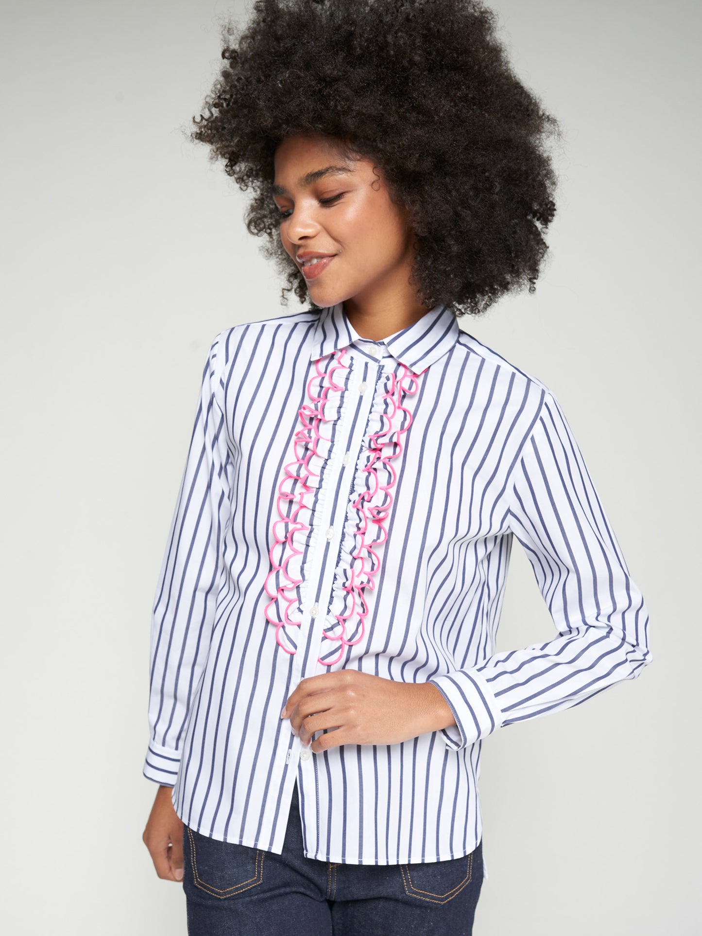 Vilagallo Stripe Shirt 32962