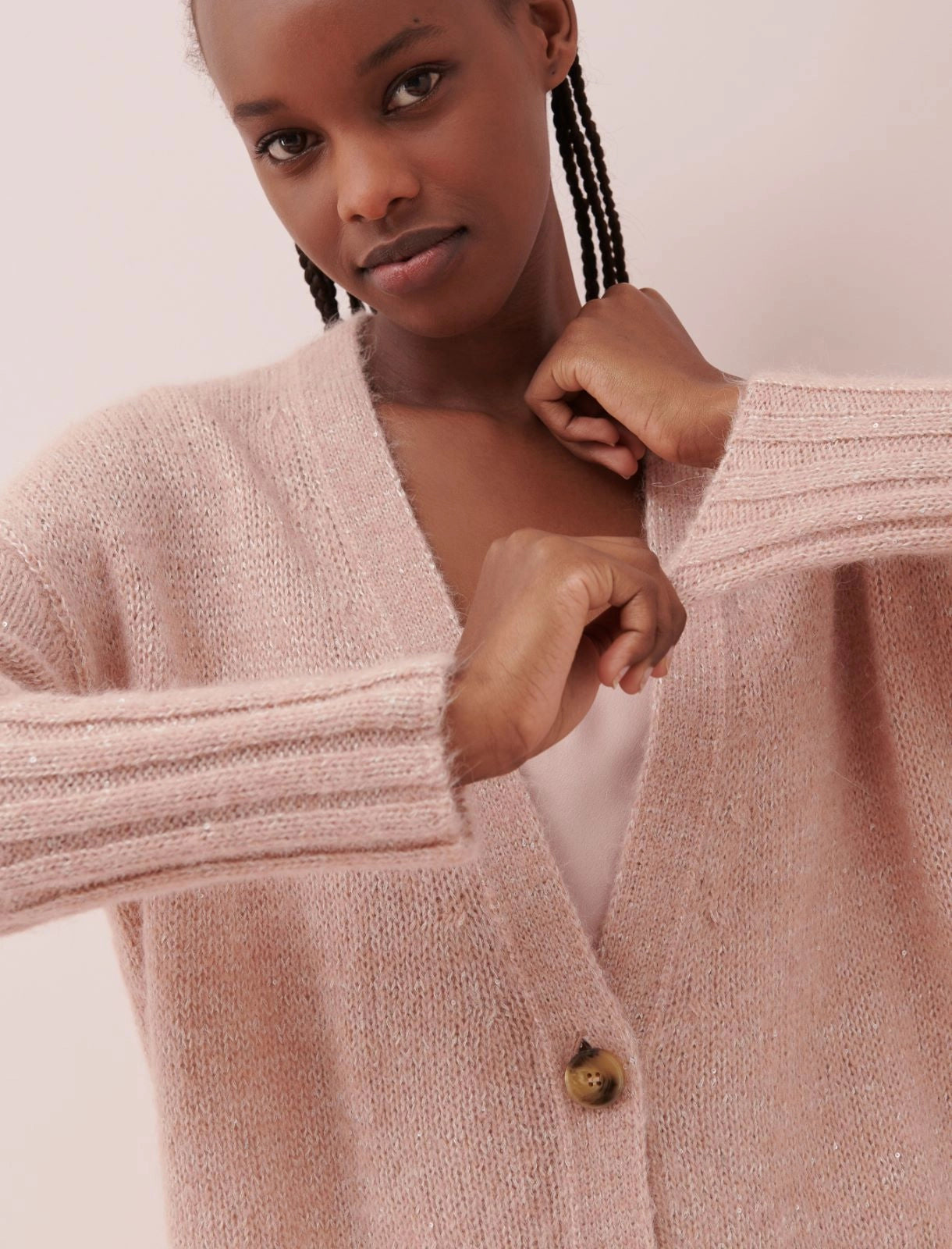 Marella Pale Pink Cardigan