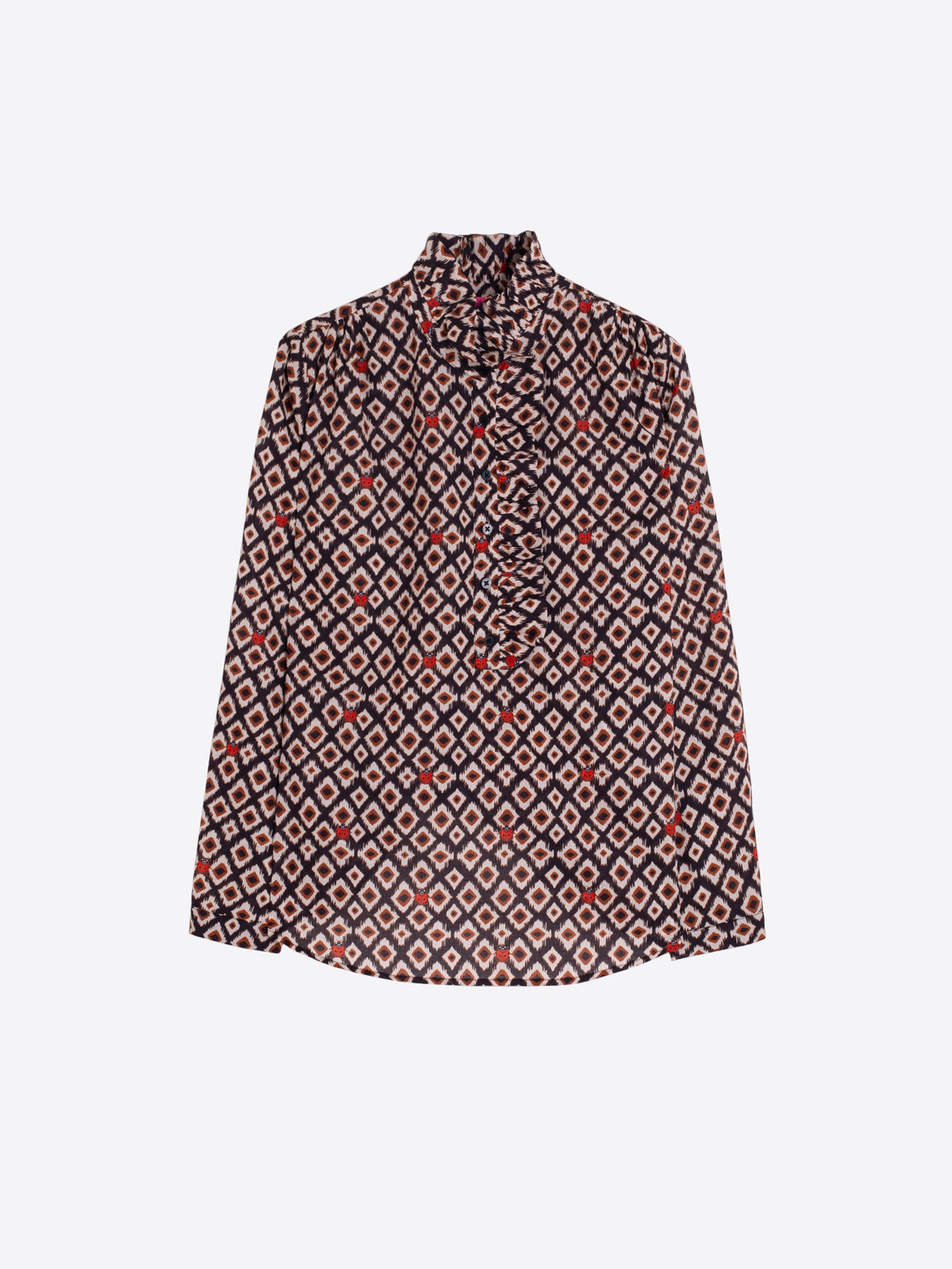 Vilagallo Ikat Print Blouse 33907