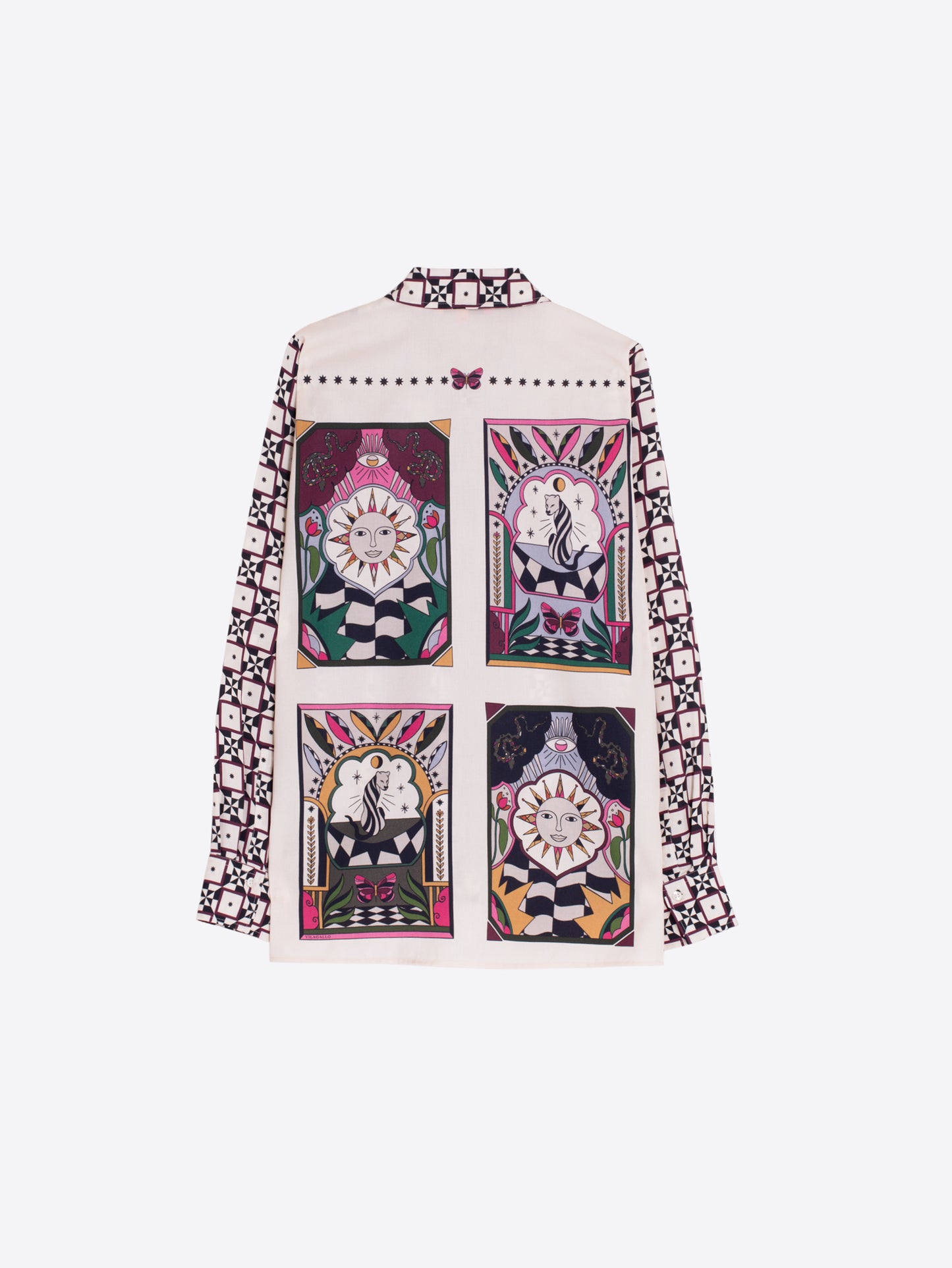 Vilagallo Geo Print Shirt 34093