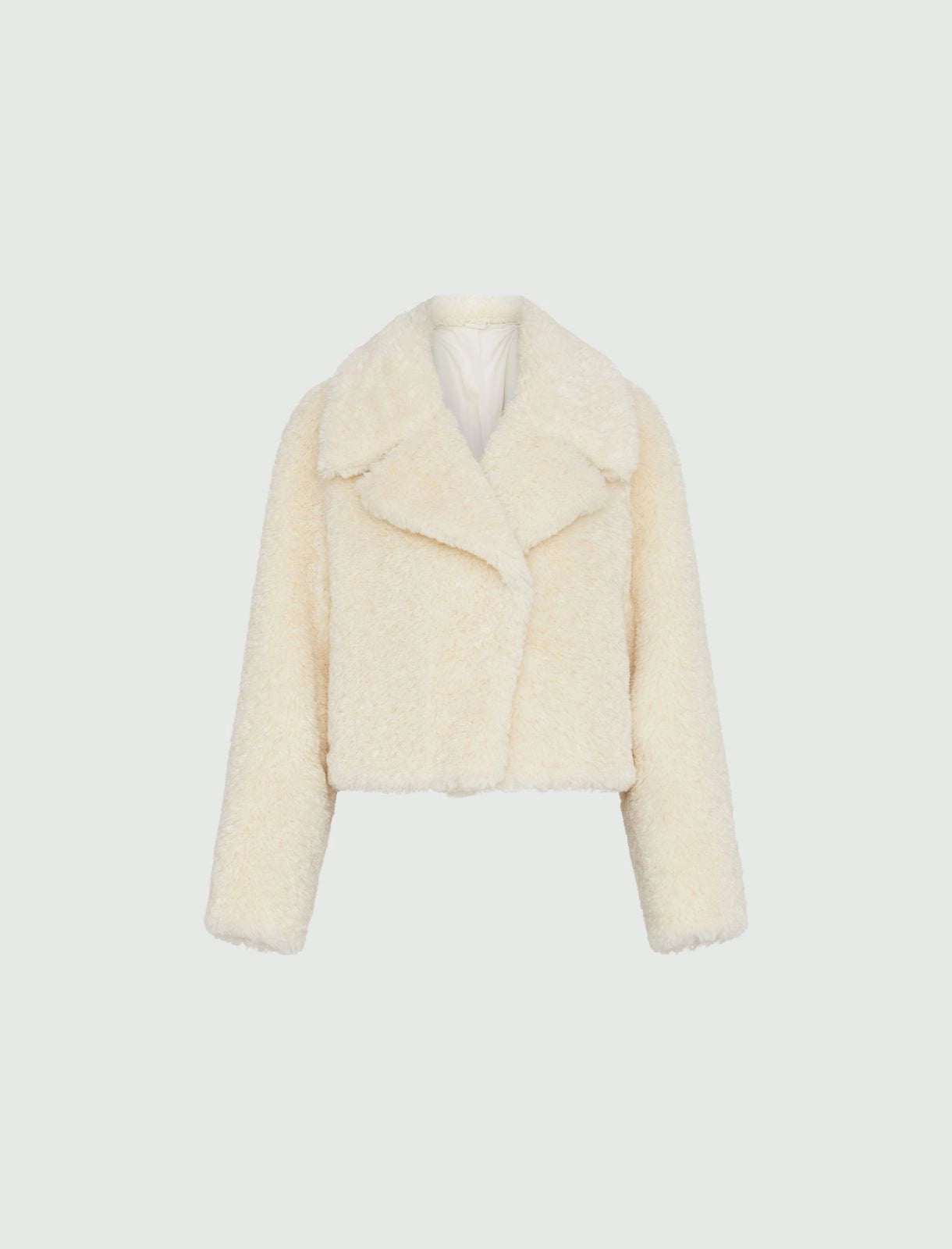 Marella Boucle Teddy Coat