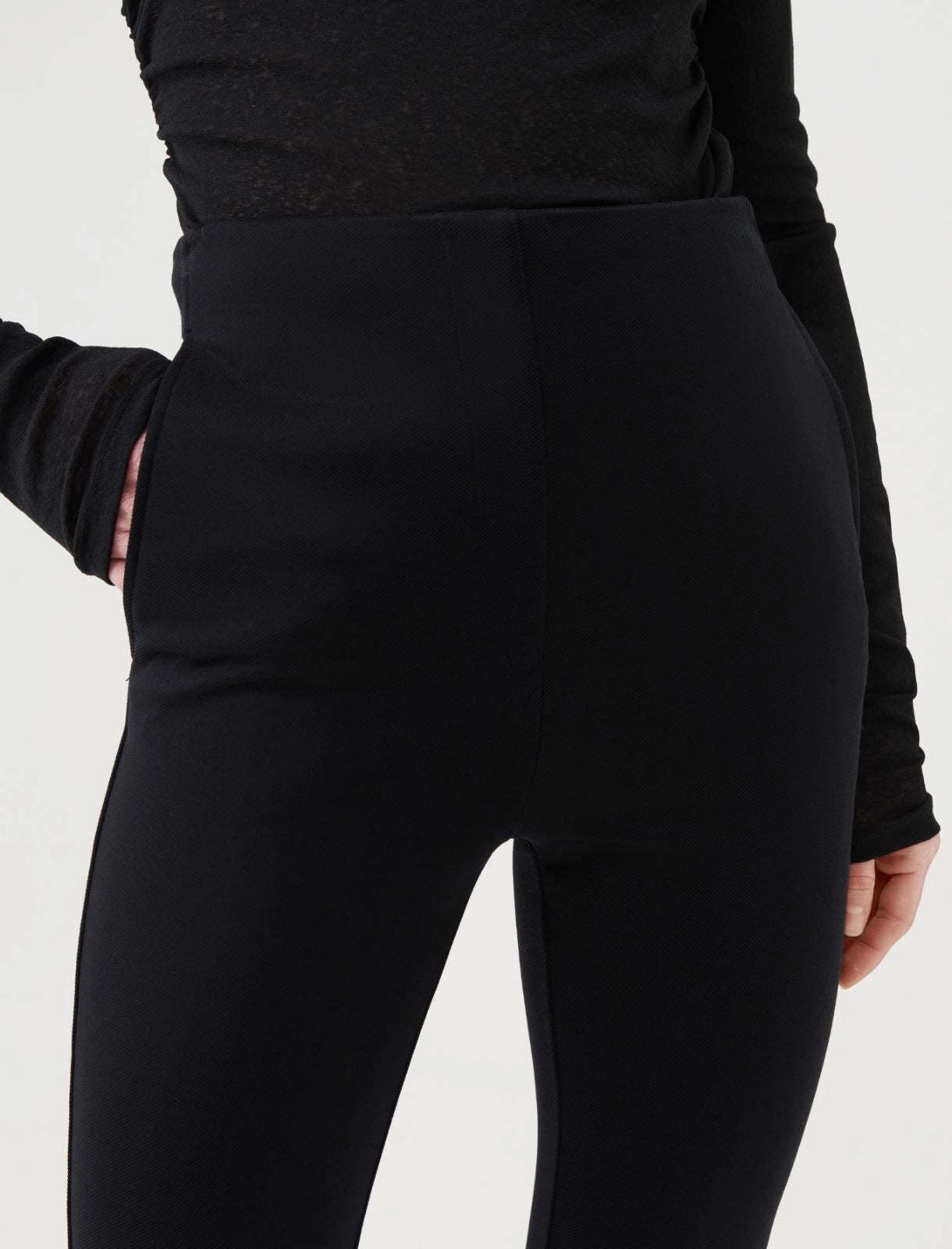 Marella Black Bootleg Trousers