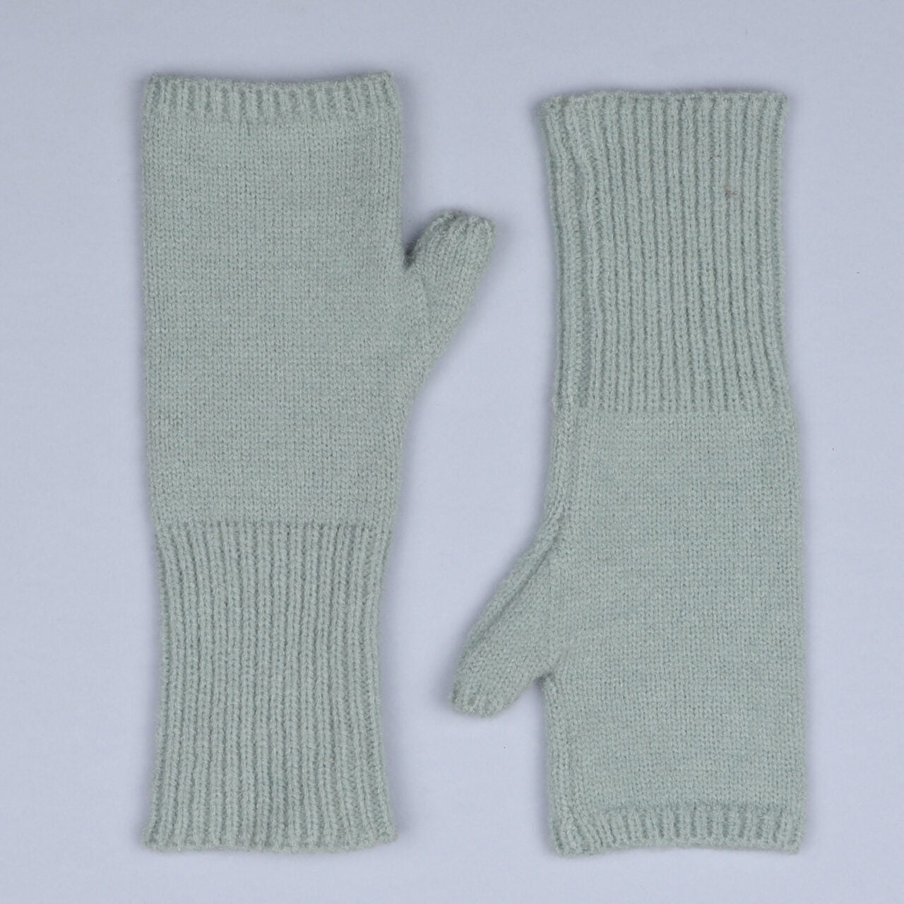 Zelly Green Fingerless Gloves