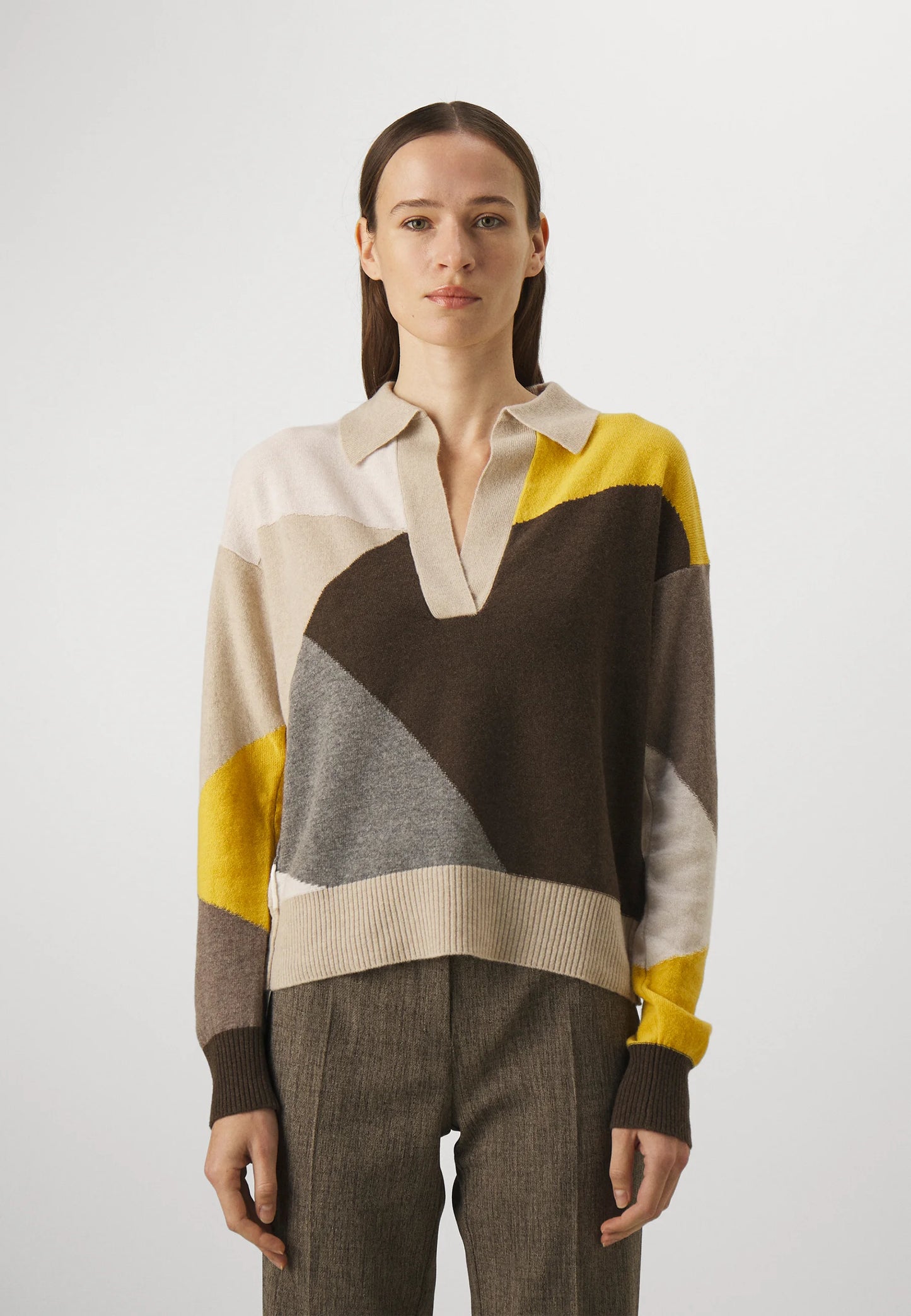 Marella Notch Neck Sweater