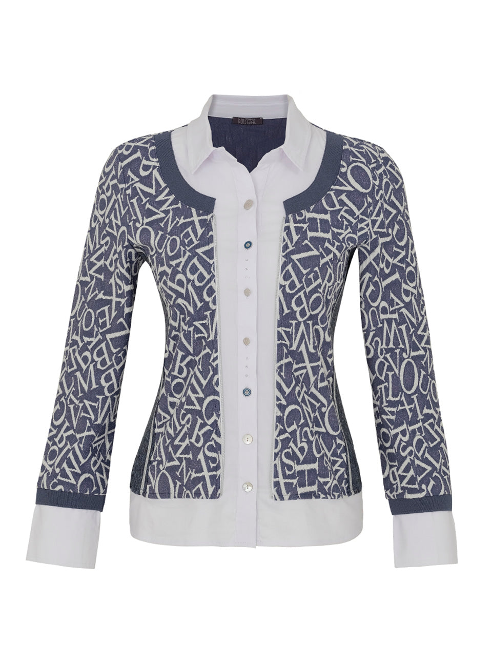 Dolcezza Letter Print Jacket