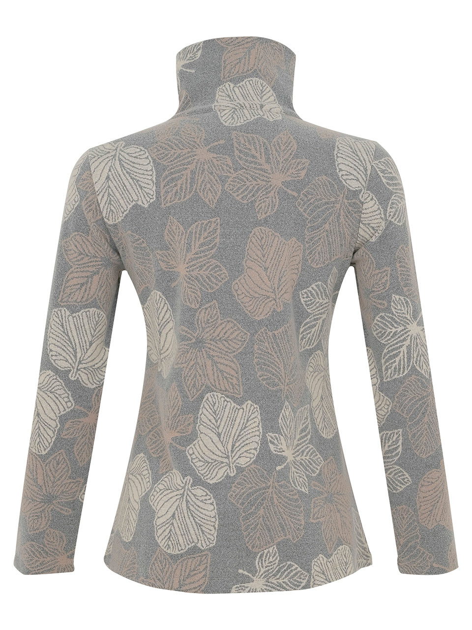 Dolcezza Leaf Print Top