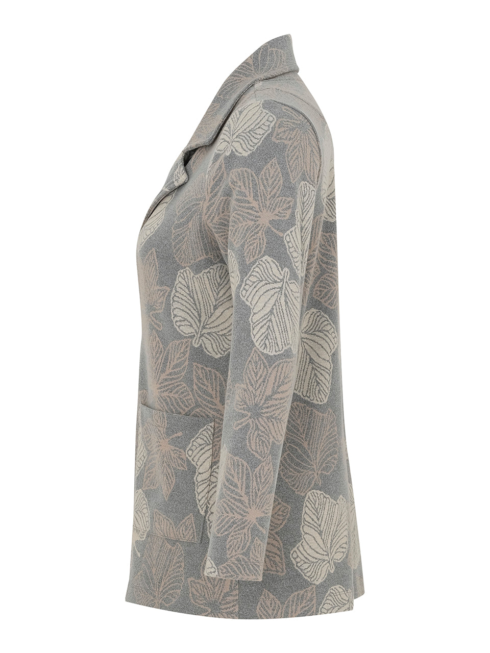 Dolcezza Leaf Print Jacket