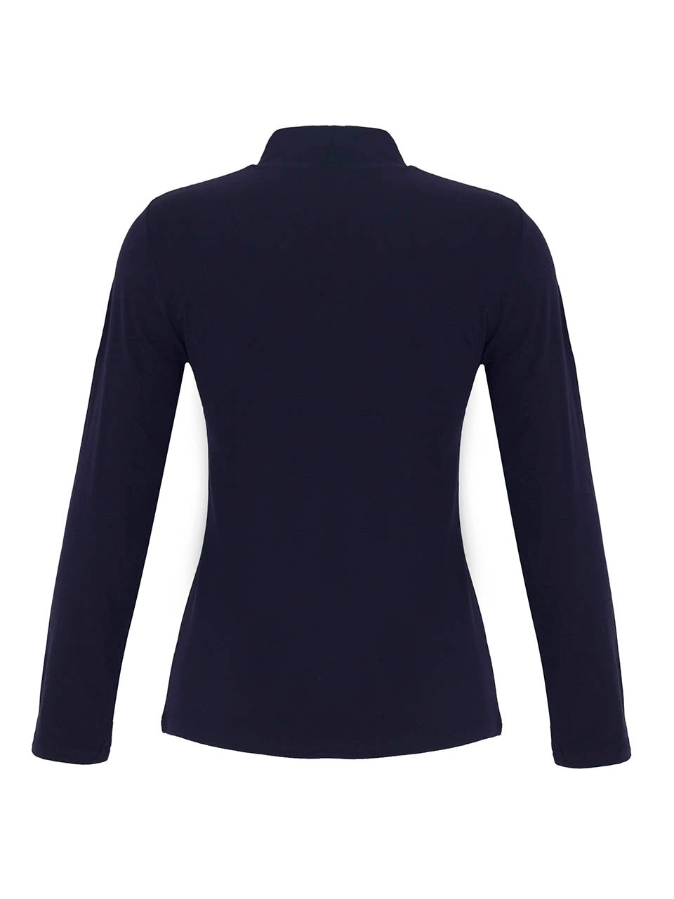 Dolcezza Navy Turtle Neck T-Shirt