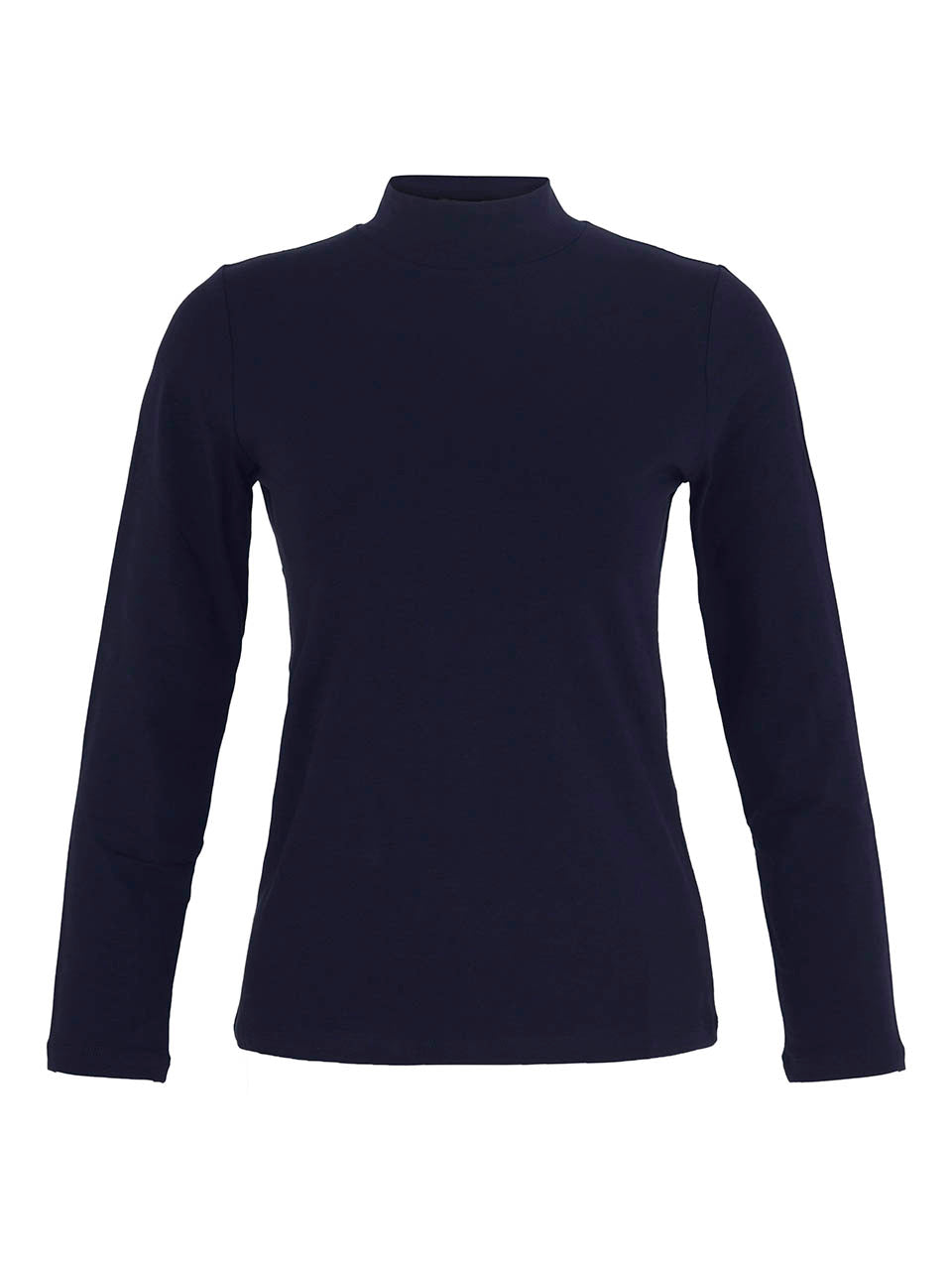 Dolcezza Navy Turtle Neck T-Shirt