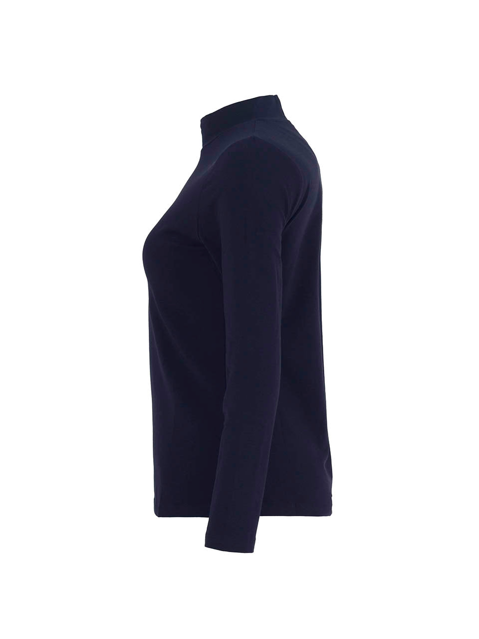 Dolcezza Navy Turtle Neck T-Shirt