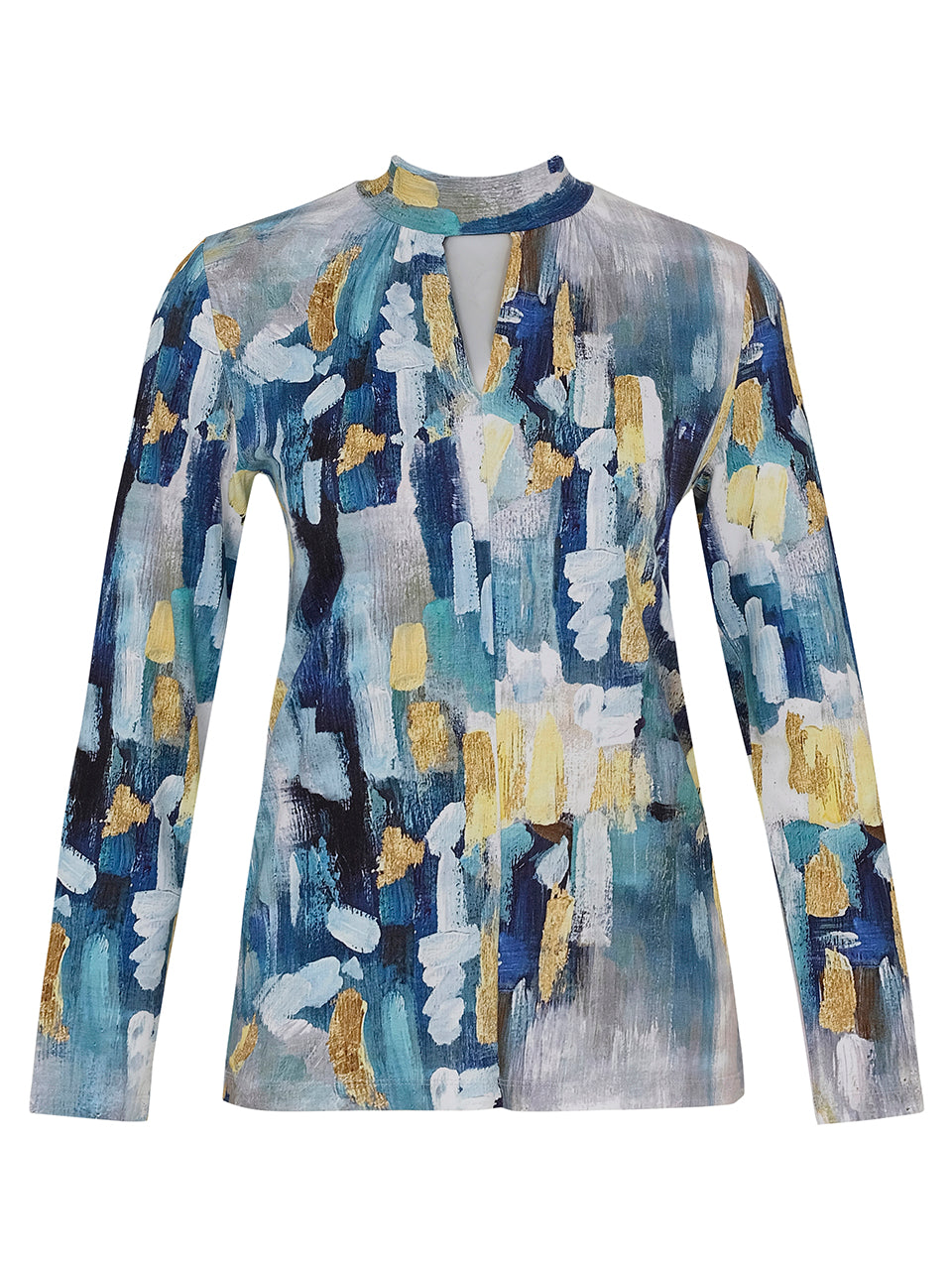 Dolcezza Abstract Paint Print T-Shirt