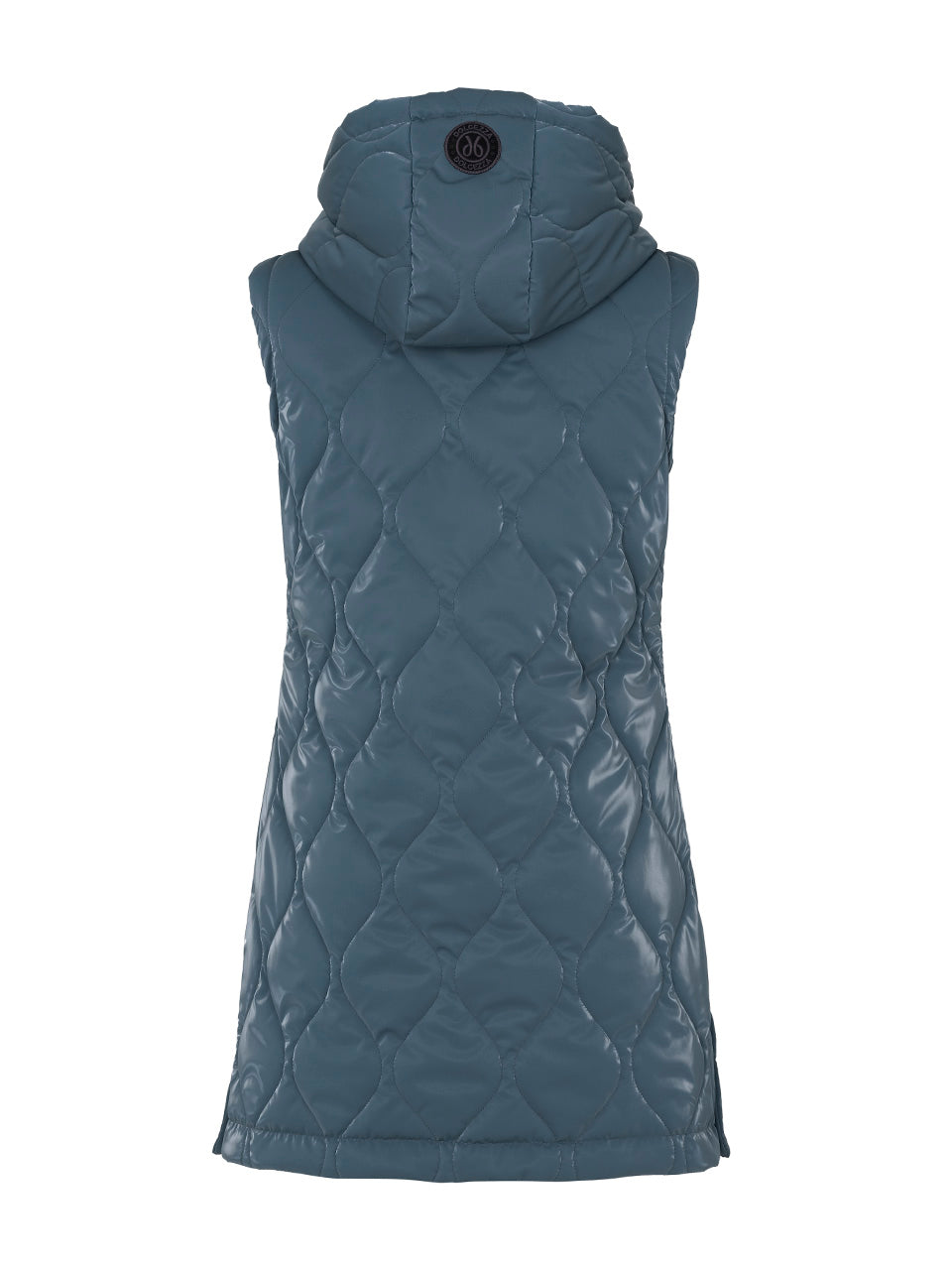 Dolcezza Metallic Wet Look Gilet