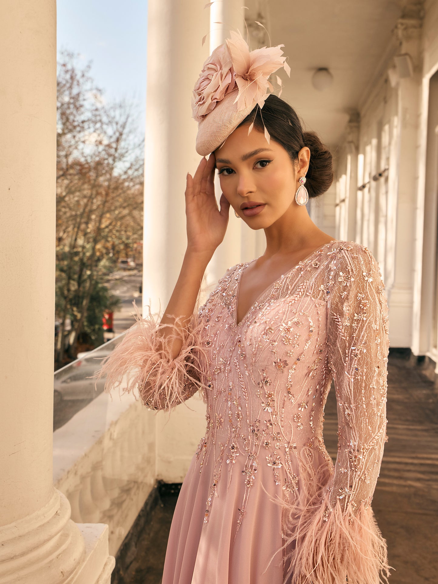 *Coming Soon* Veni Infantino Blush Beaded Dress 992802