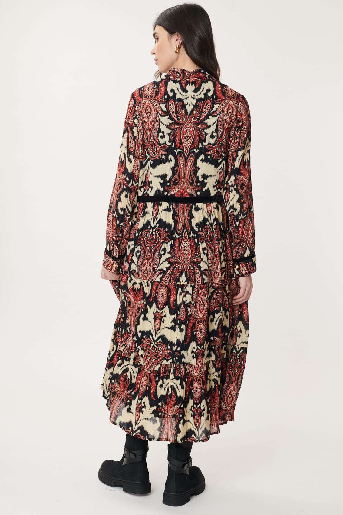 Derhy Agnes IKat print Dress