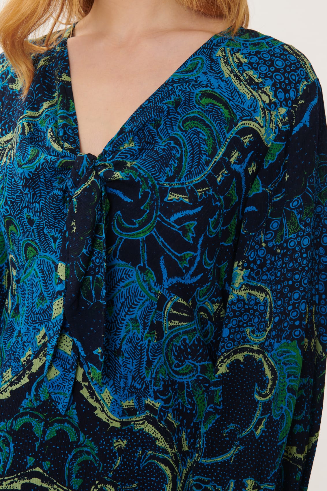 Derhy Paisley Print Dress