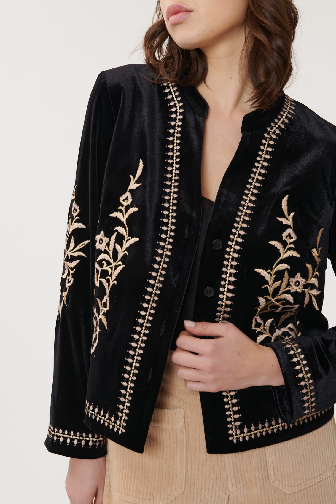 Derhy Velvet Jacket