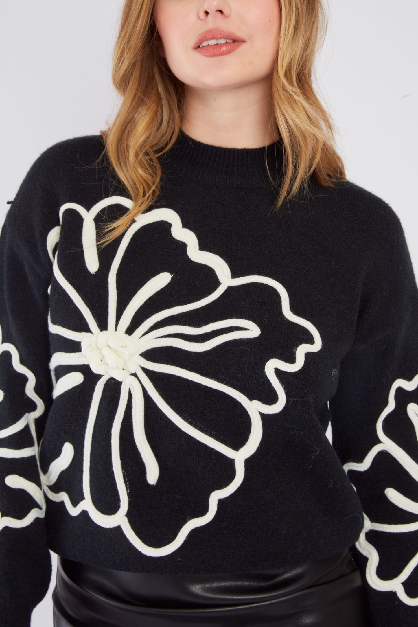 Derhy Black Sweater Abby