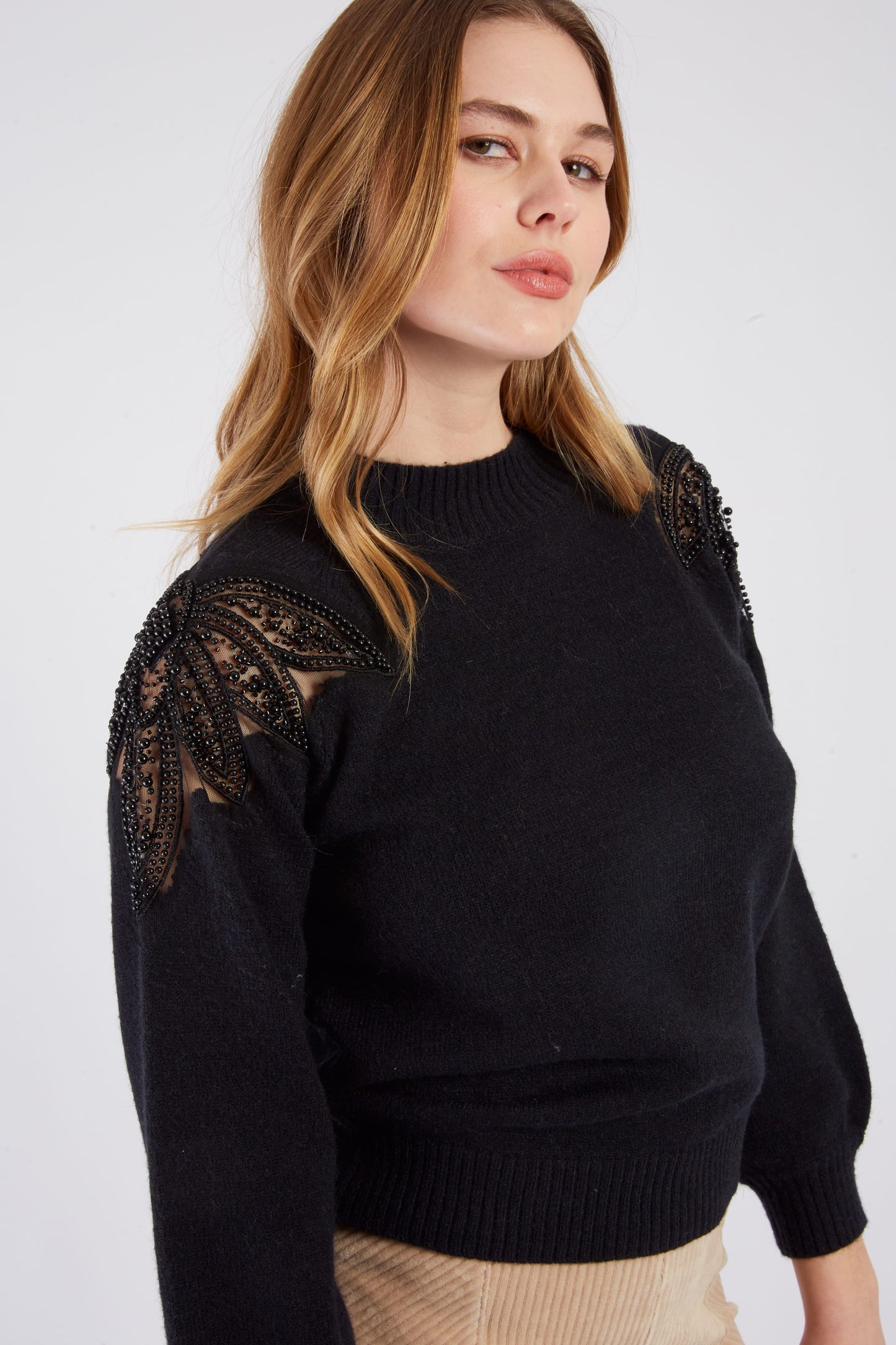 Derhy Black Sweater Abigael