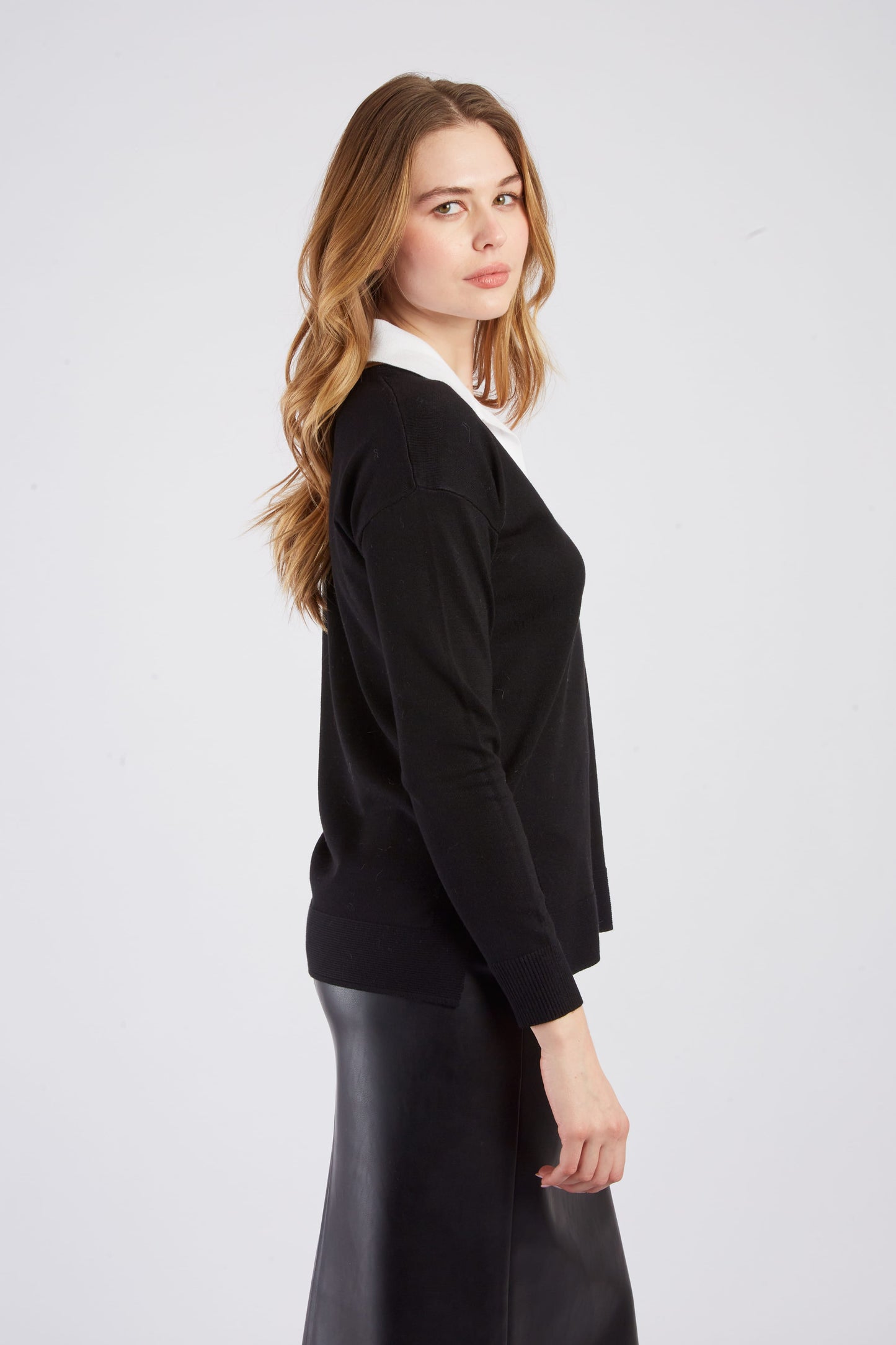 Derhy Black Sweater Agrippine