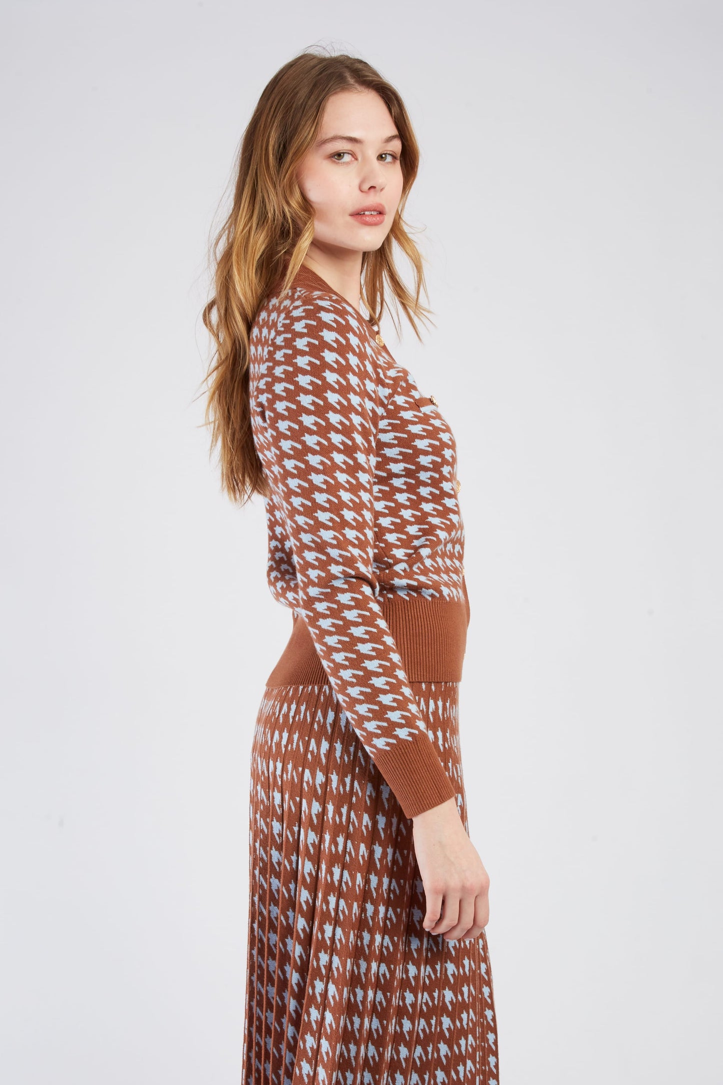 Derhy Camel Cardigan Barberine