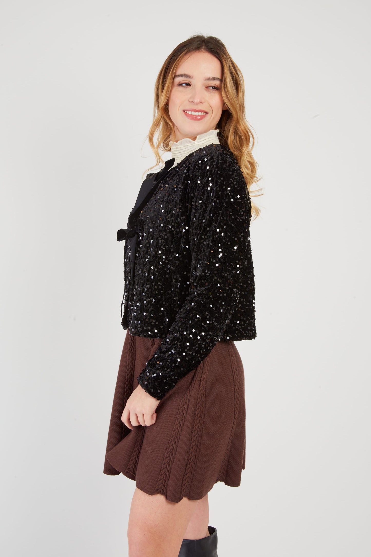 Derhy Black Cardigan Renata