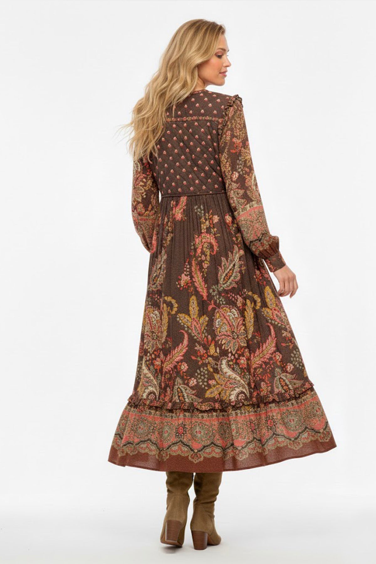 Derhy Paisley Dress Federica