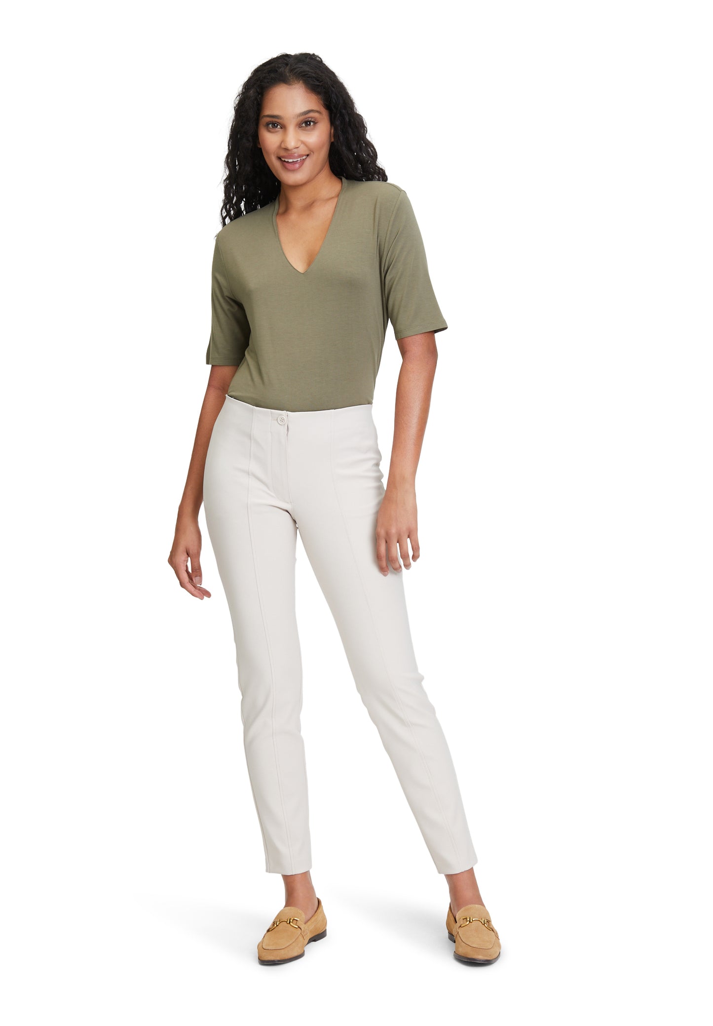 Betty Barclay Cream Trousers
