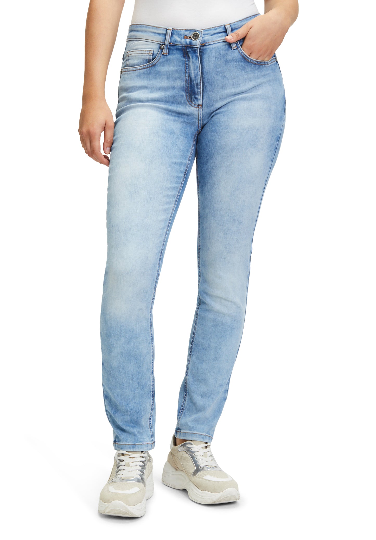 Betty Barclay 6662/1065 bleached denim skinny jeans