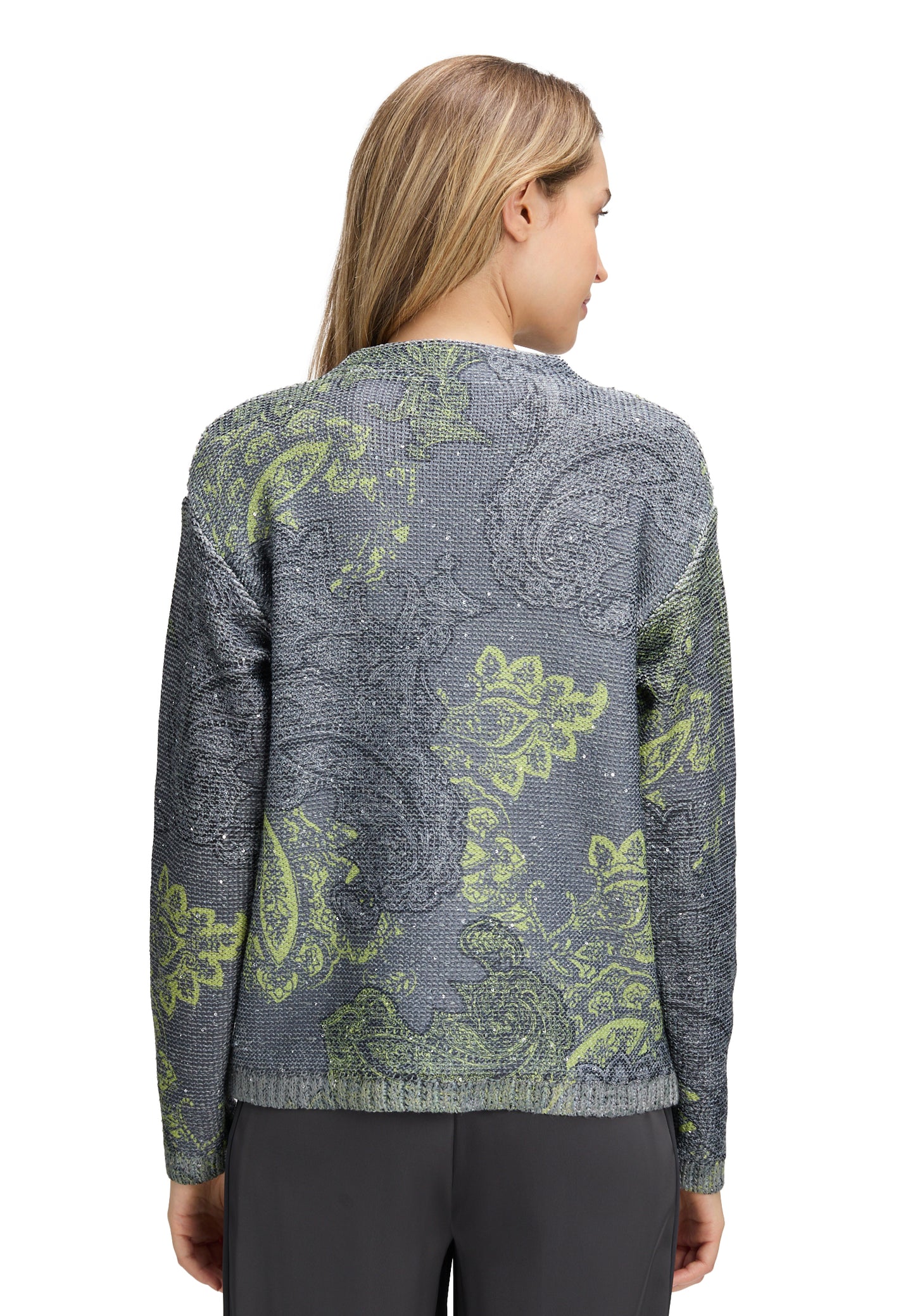 Betty Barclay Lime Grey Sweater 5312/1590