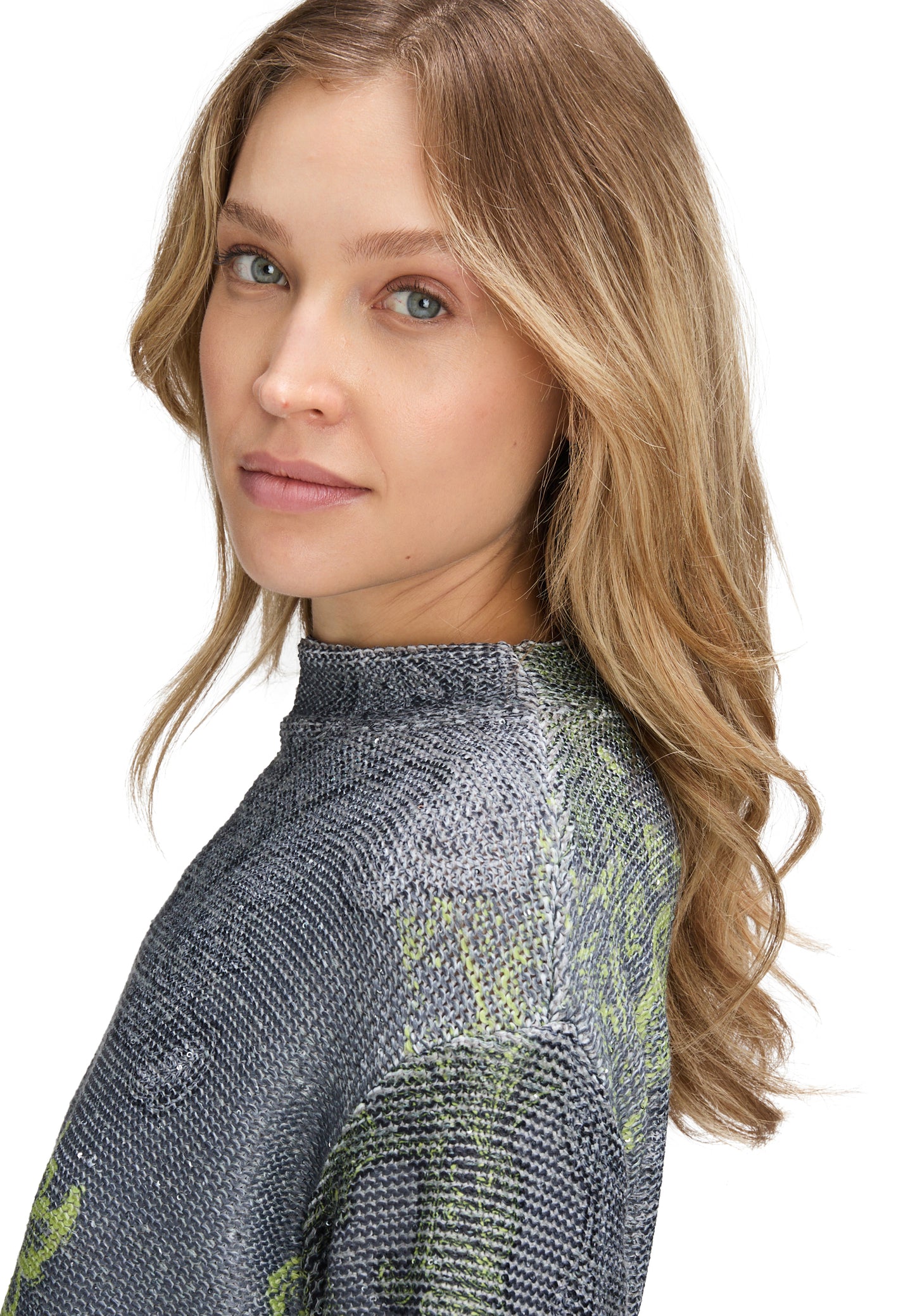 Betty Barclay Lime Grey Sweater 5312/1590