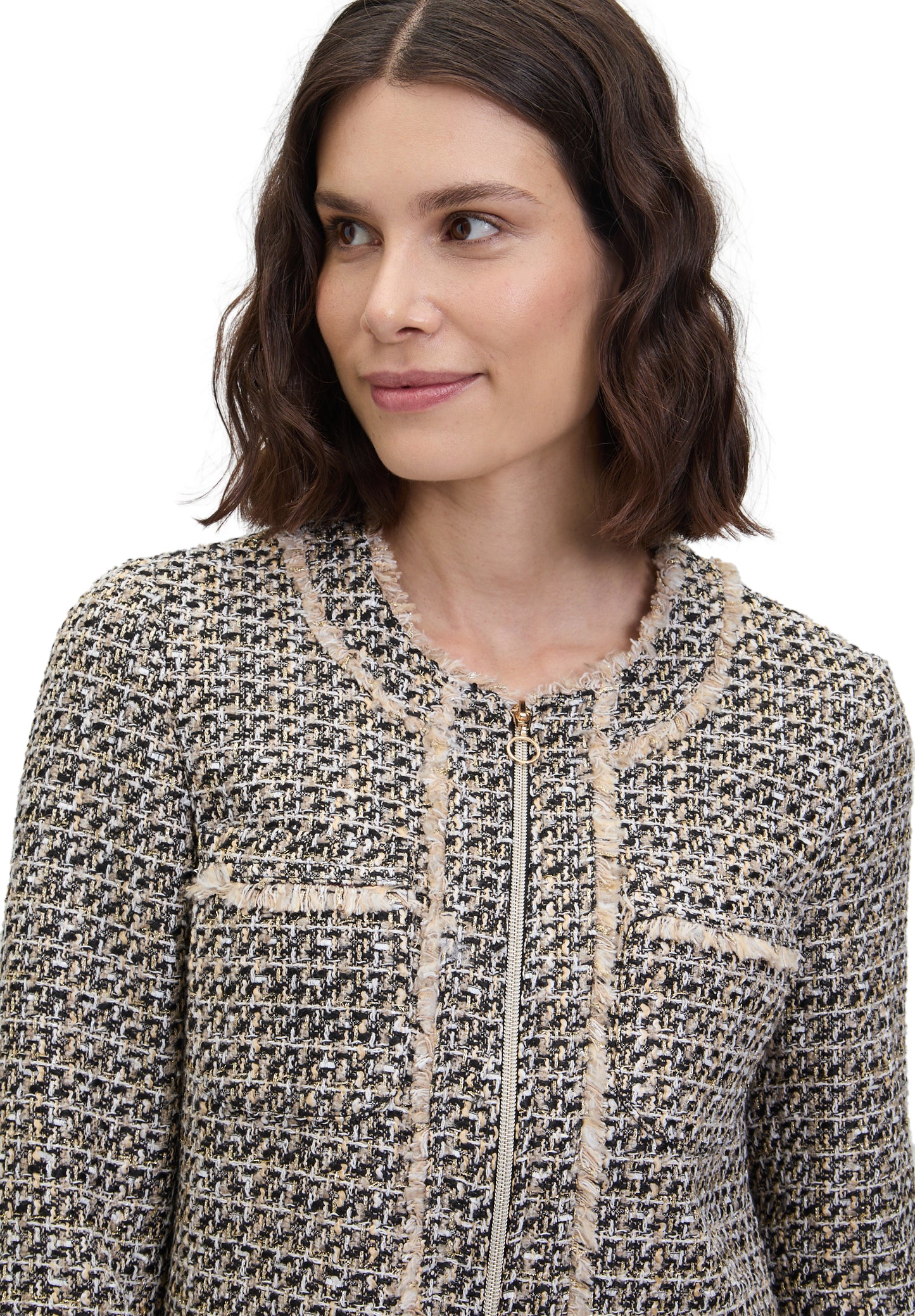 Betty Barclay Gold Boucle Jacket 4606/1477