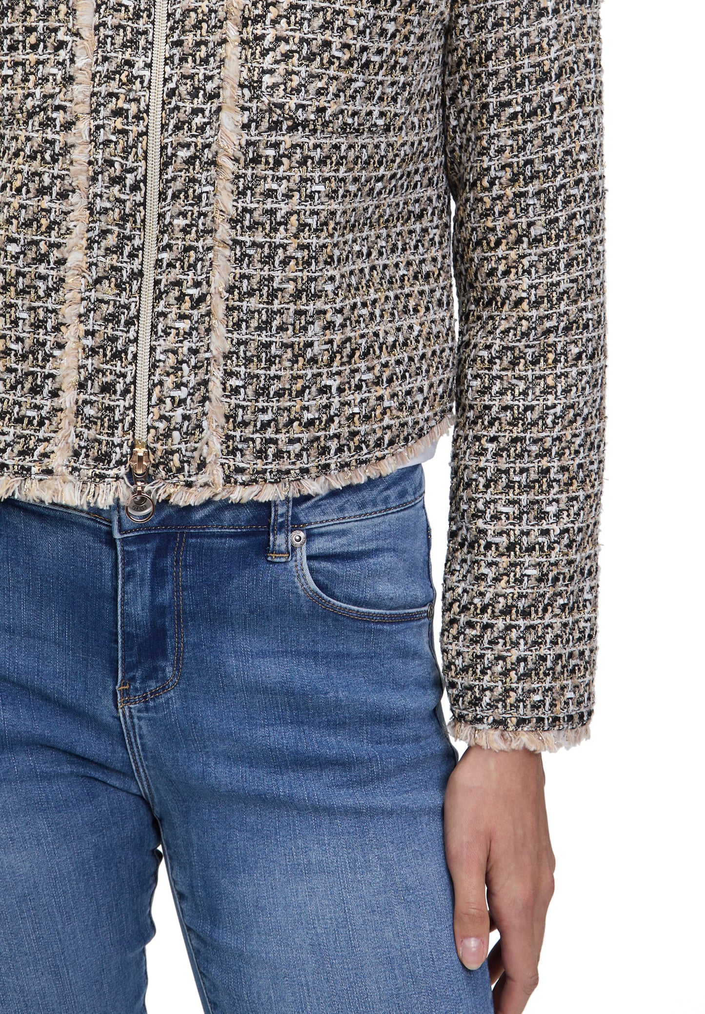 Betty Barclay Gold Boucle Jacket 4606/1477