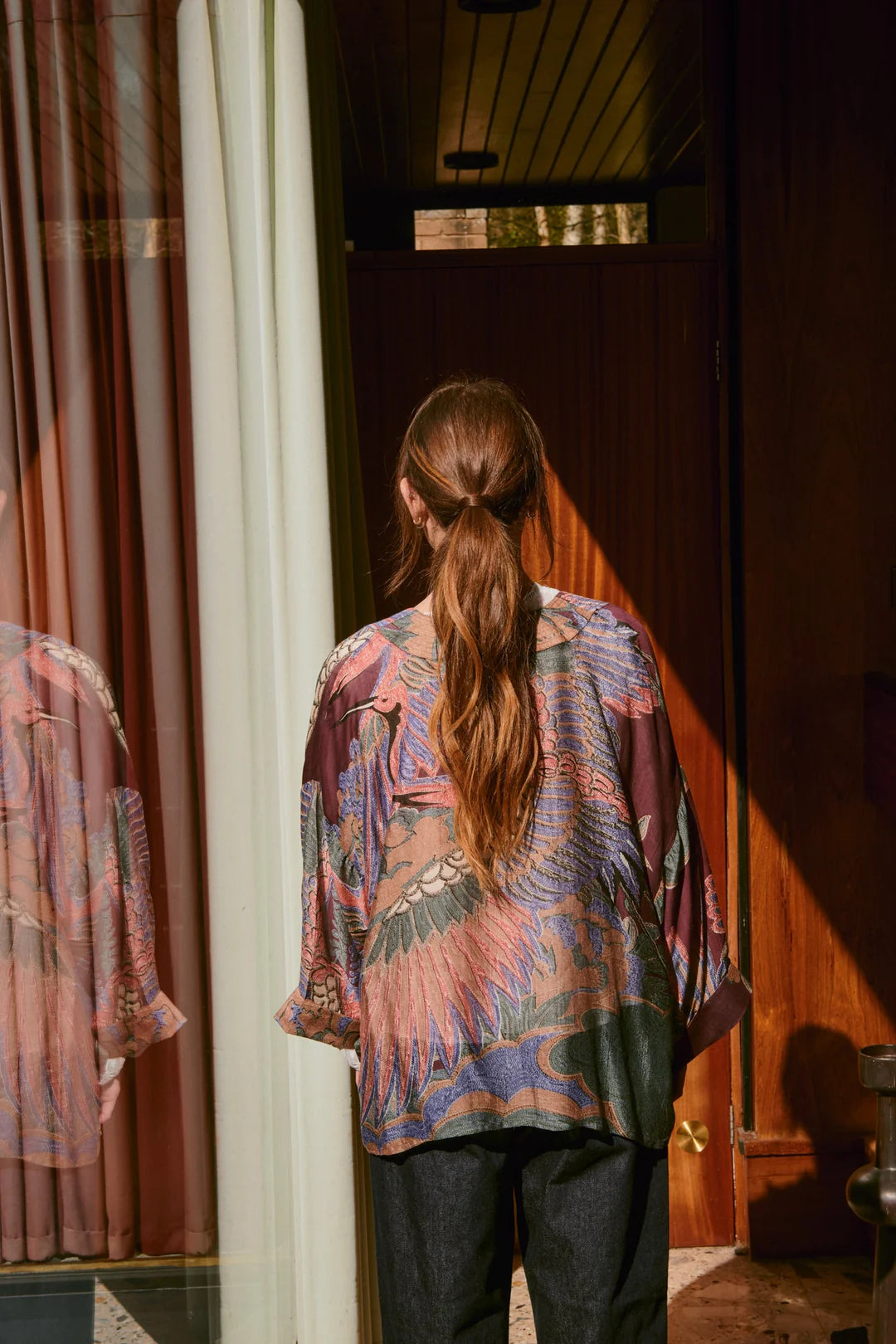 One Hundred Stars Crane Kimono