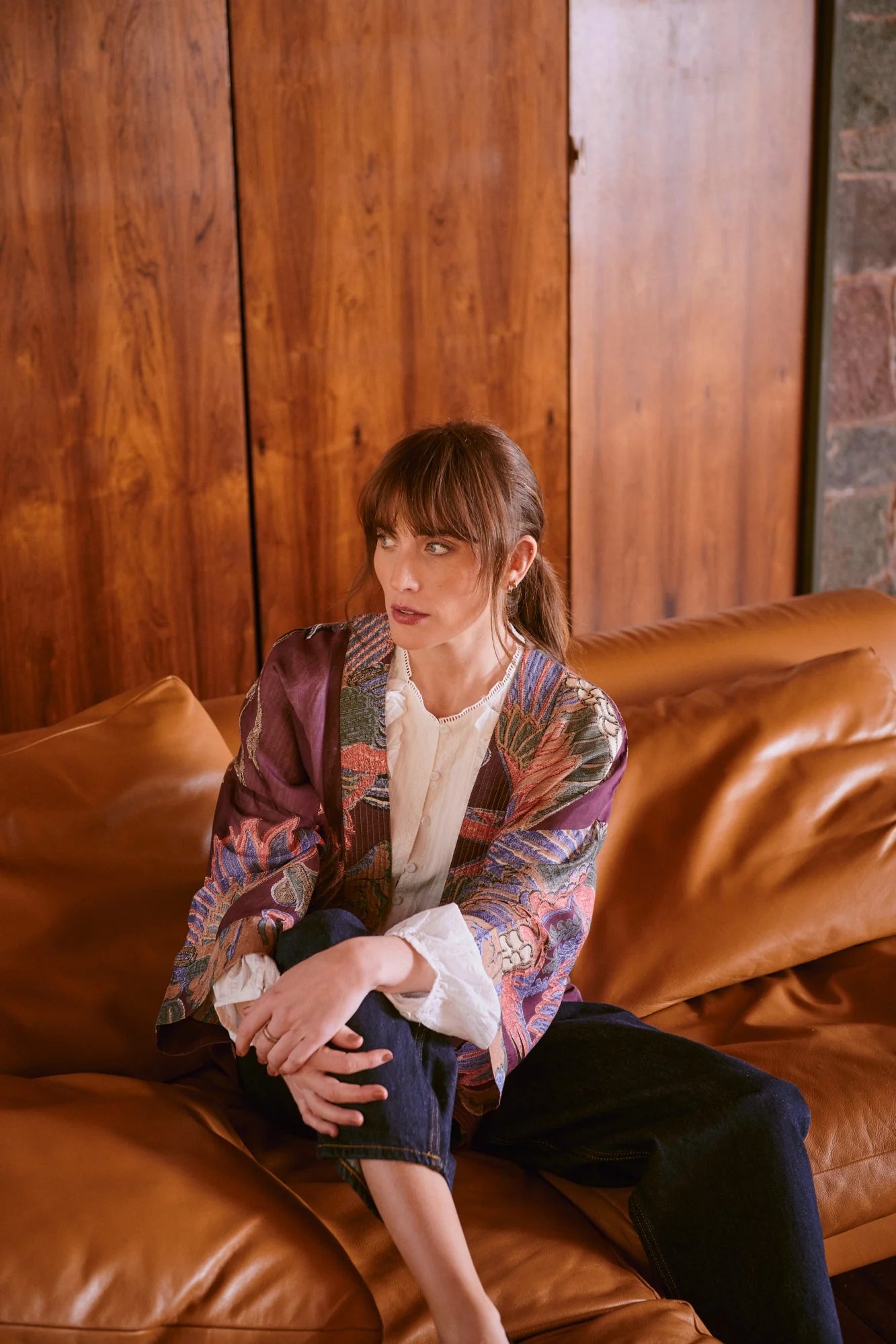One Hundred Stars Crane Kimono