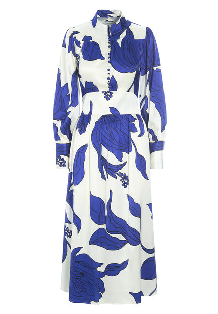 Dea Kudibal Alondra Print Silk Dress