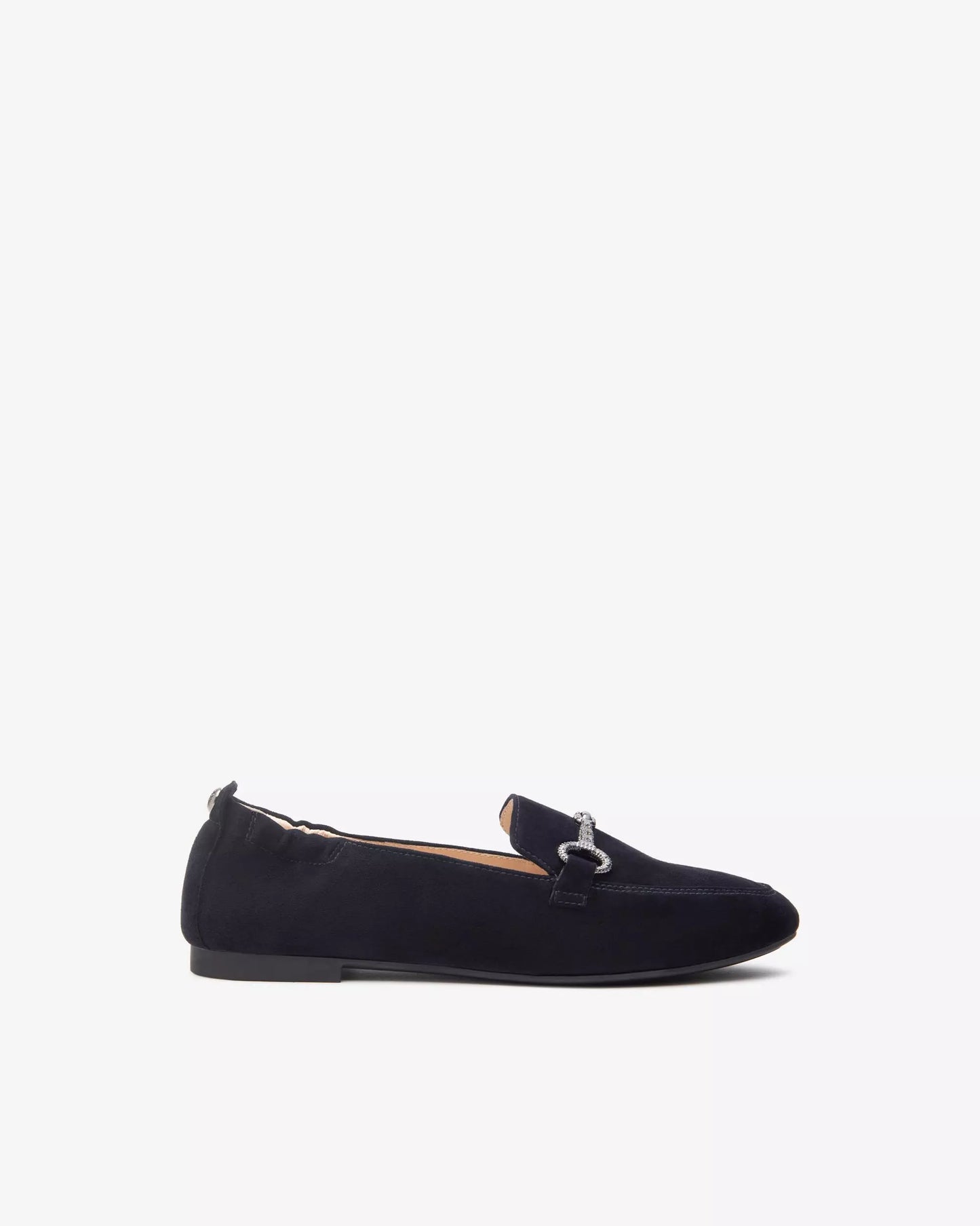 Nero Giardini Navy Suede Loafer E512620