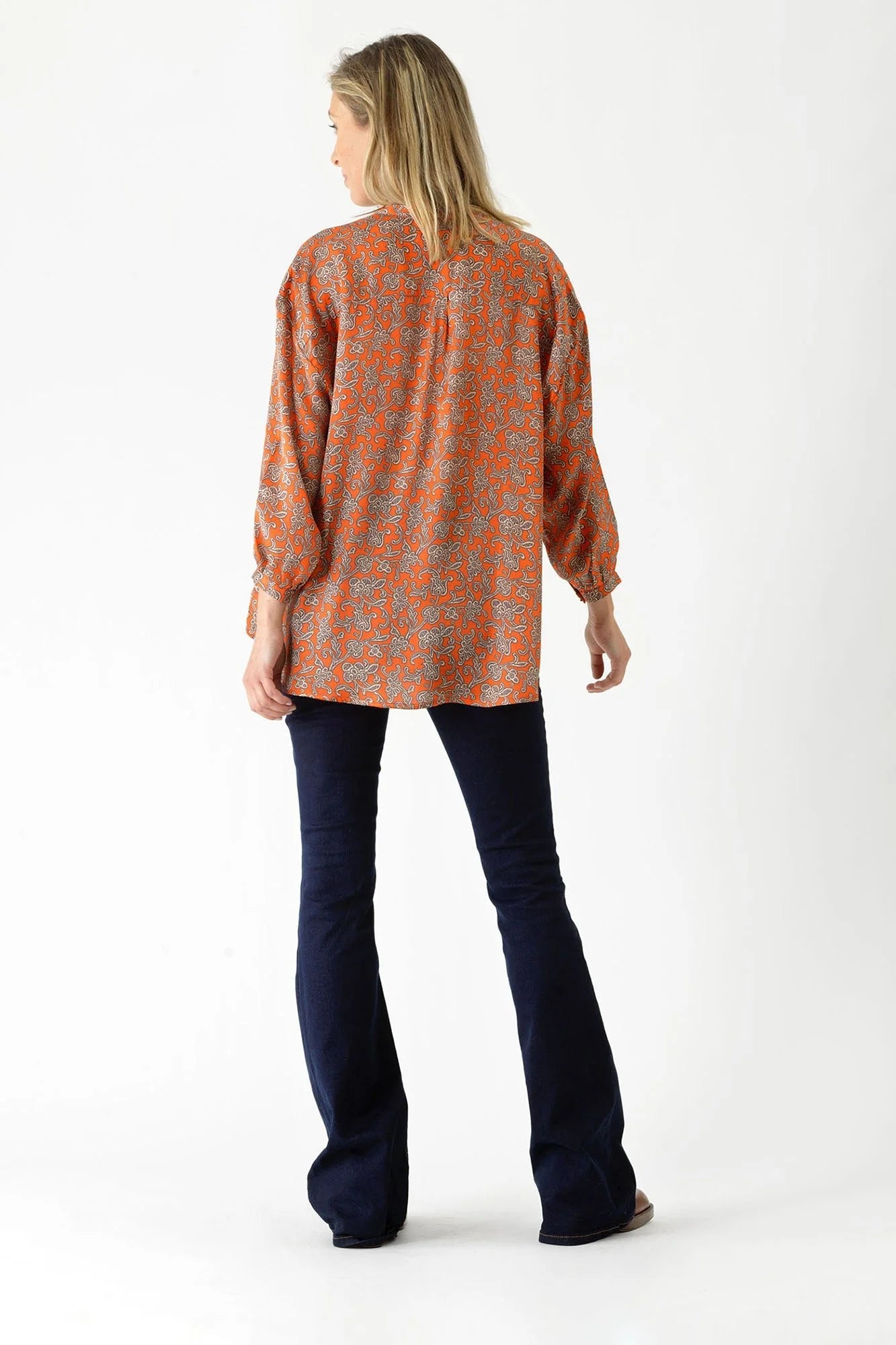 One Hundred Stars Orange Darcy Shirt