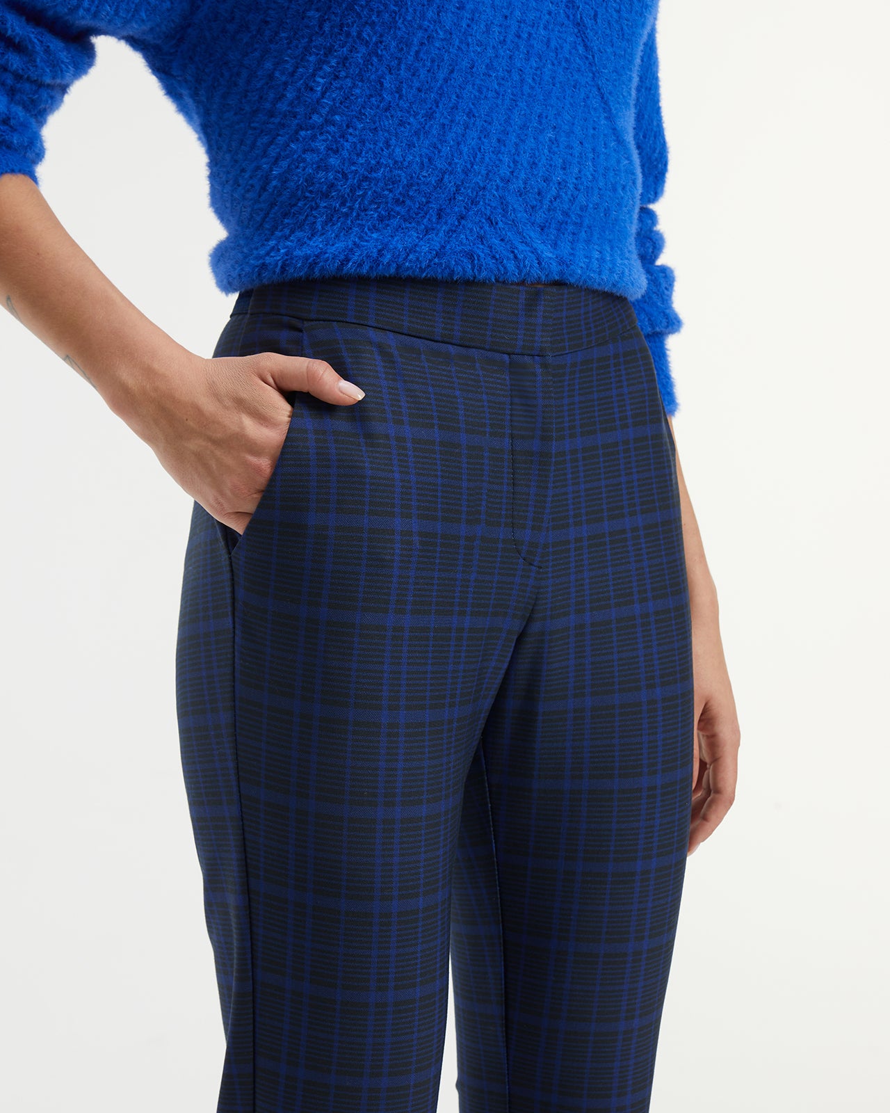 Paz Torras Check Trousers