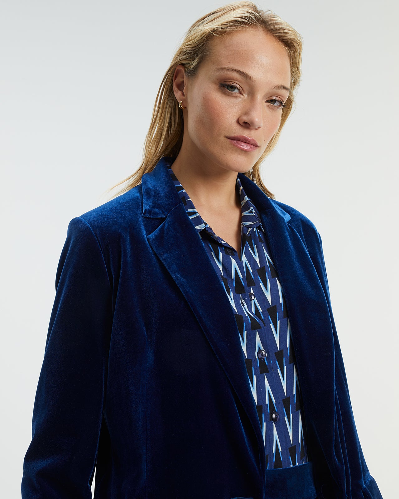Paz Torras Velvet Blazer