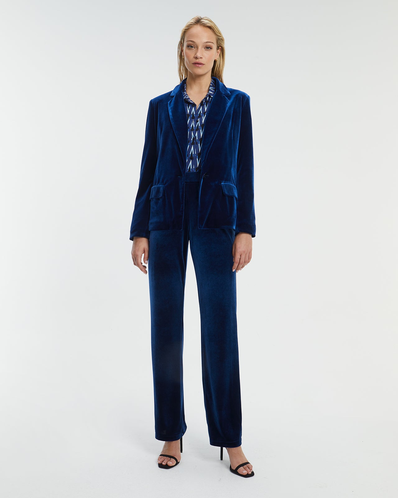 Paz Torras Velvet Blazer