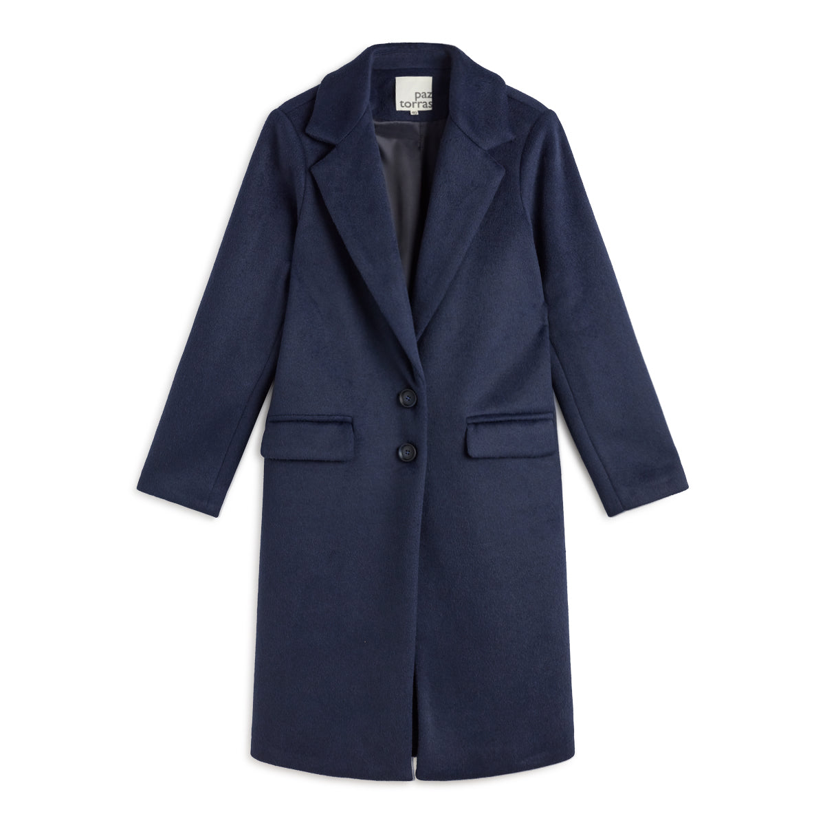 Paz Torras Classic Navy Coat