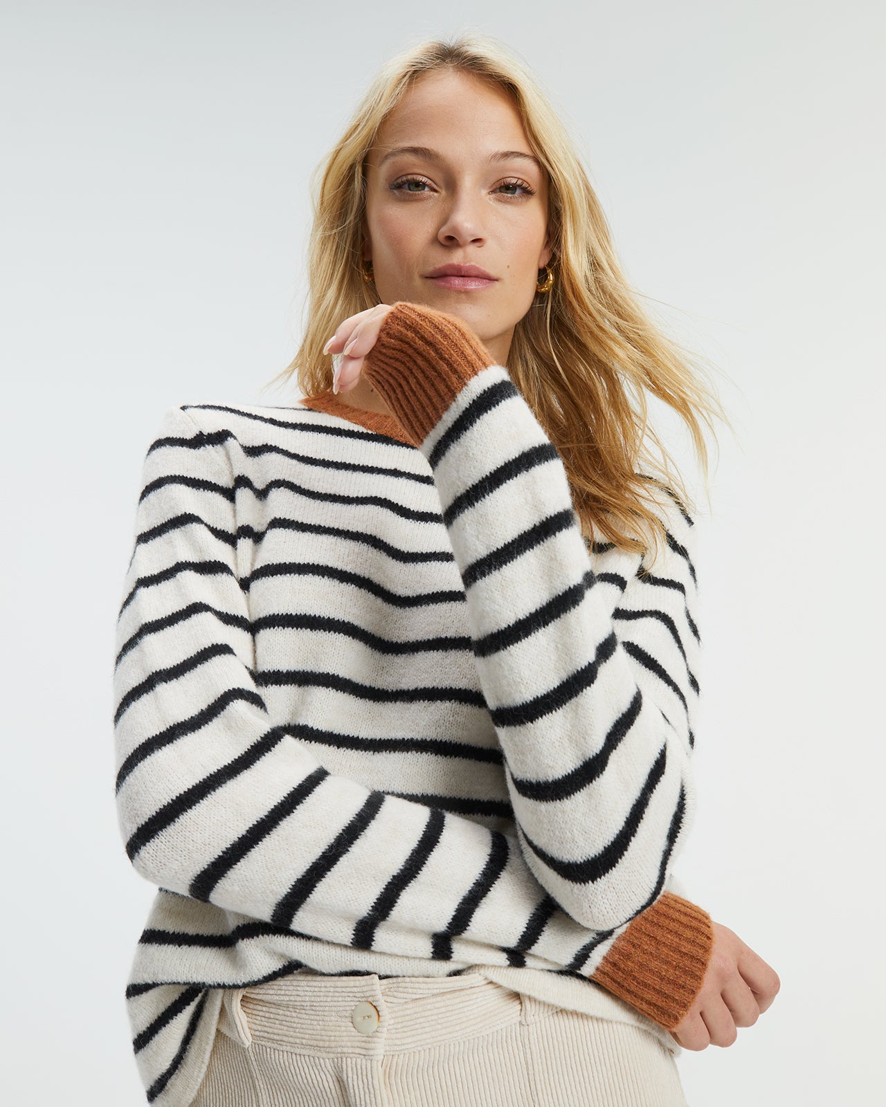 Paz Torras Striped Sweater