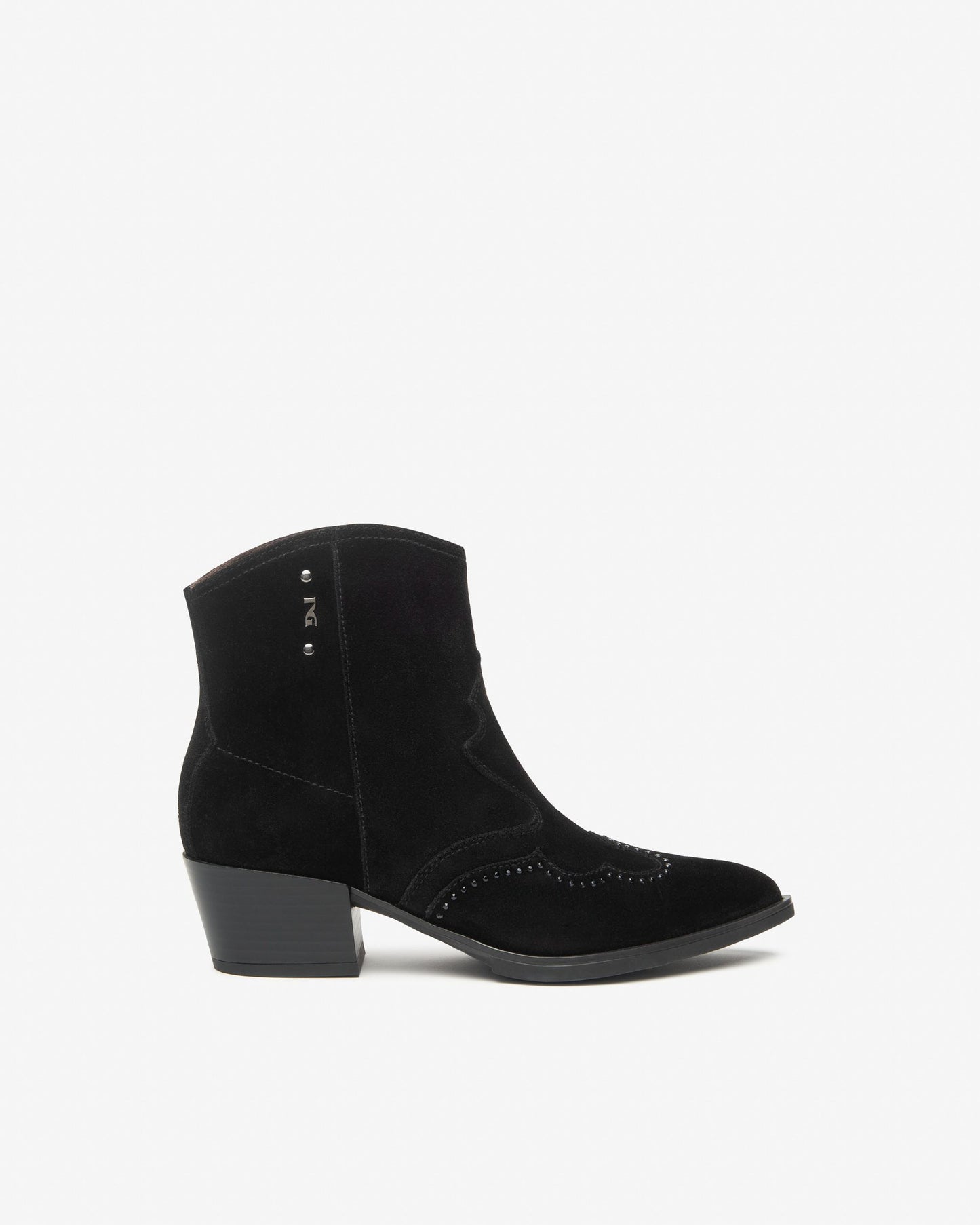 Nero Giardini Black Cowboy Boot I513912D