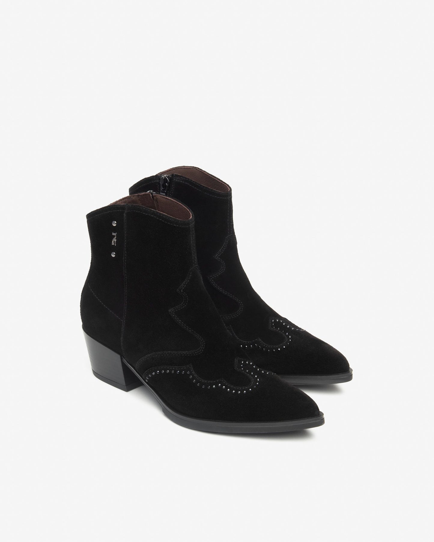 Nero Giardini Black Cowboy Boot I513912D